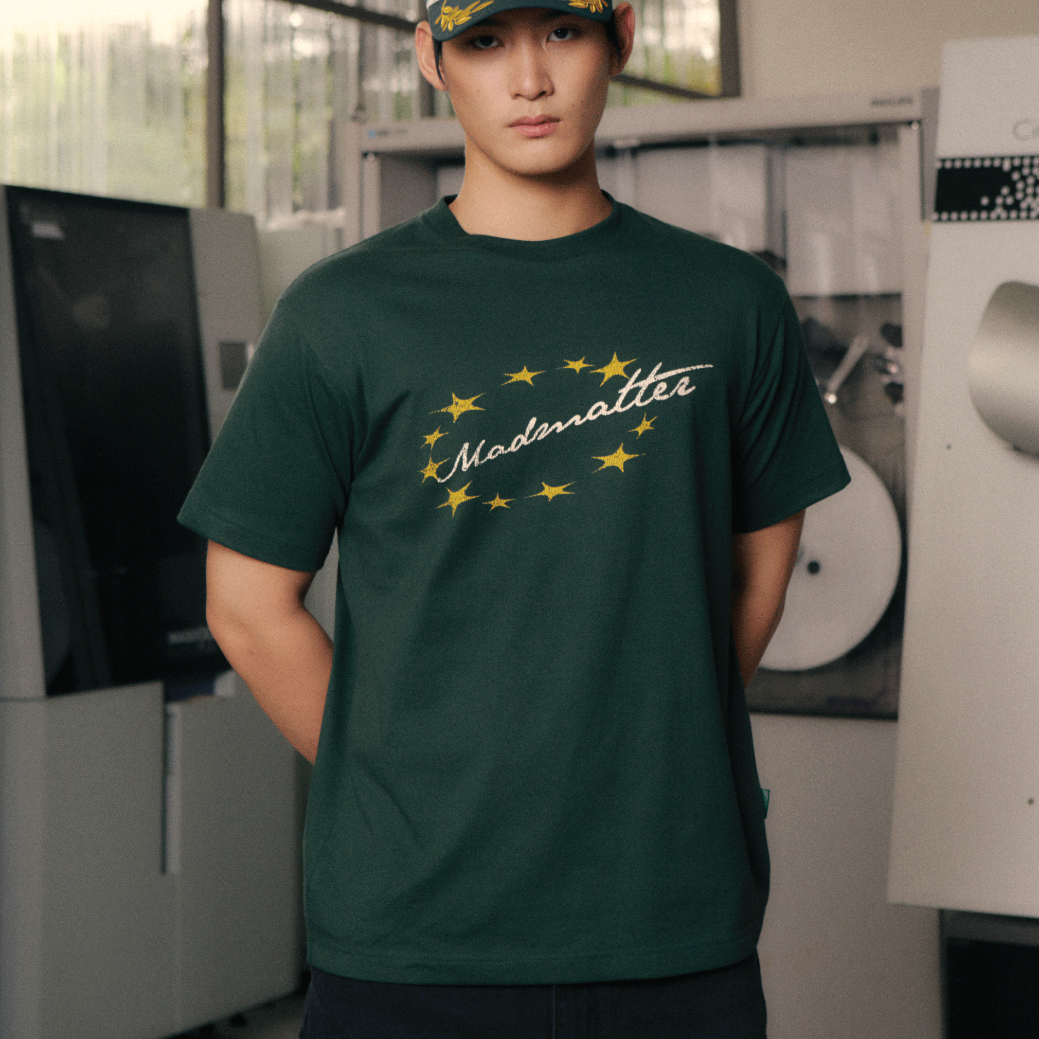 Orbit Script Tee