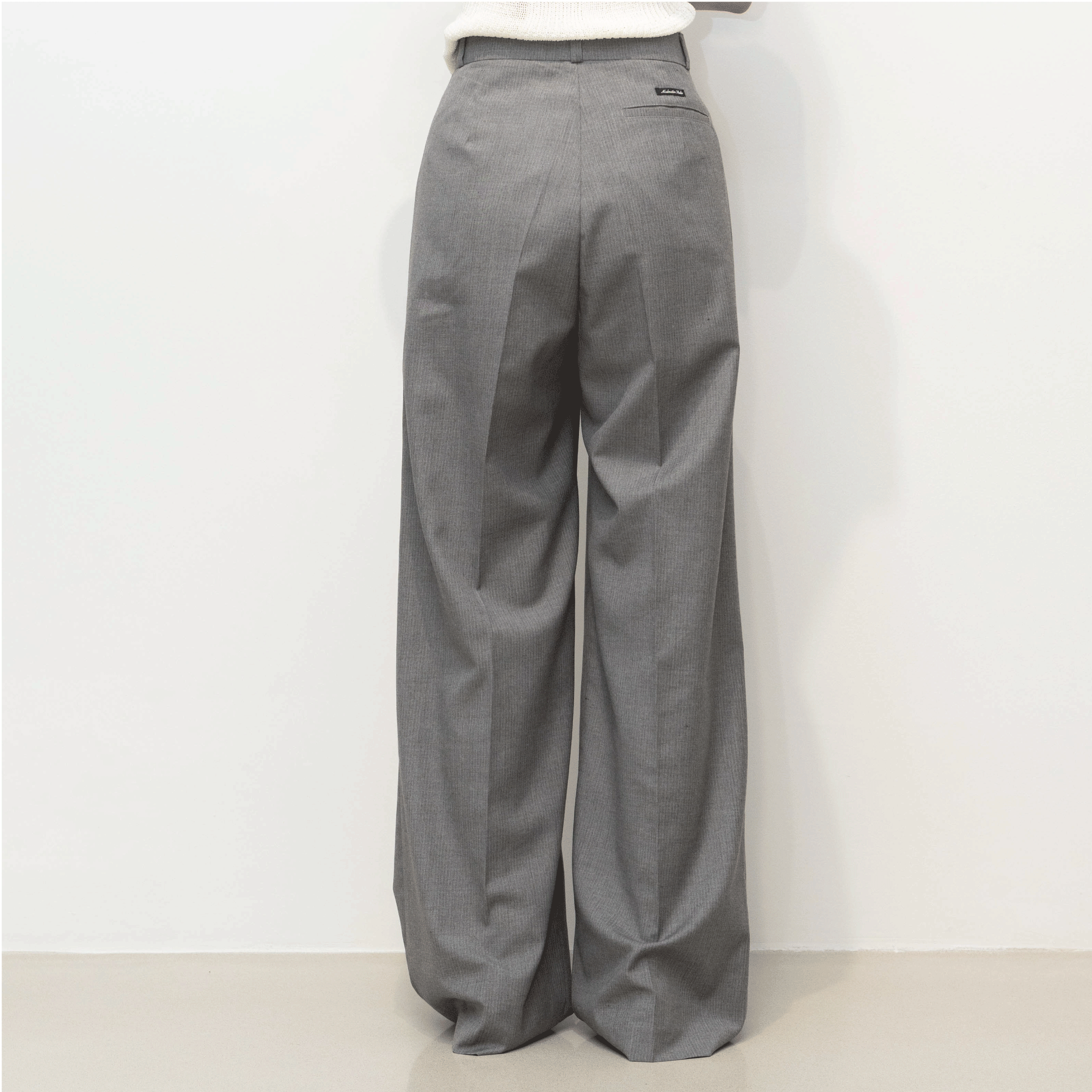 Basic Double Pleated Pants