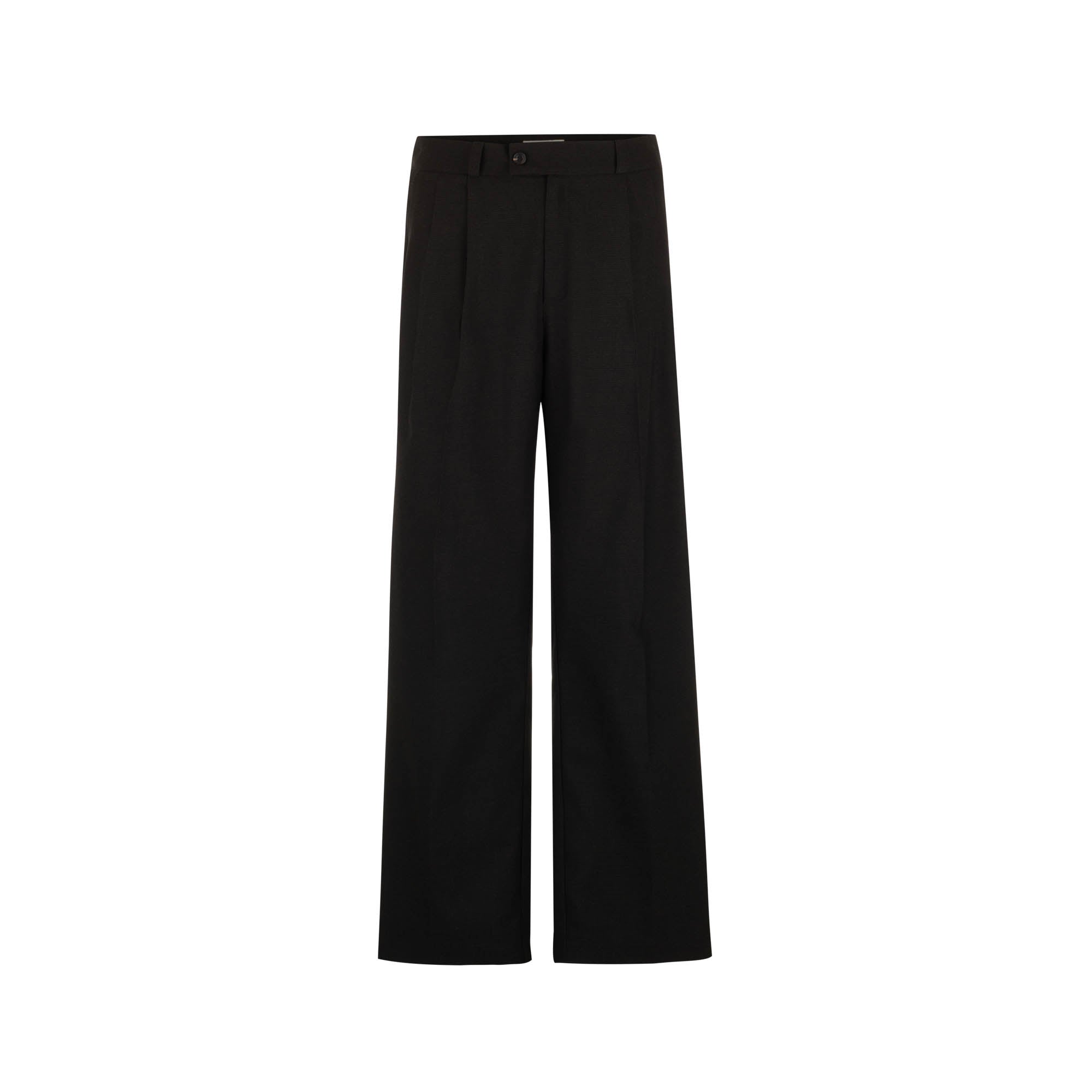 Basic Double Pleated Pants