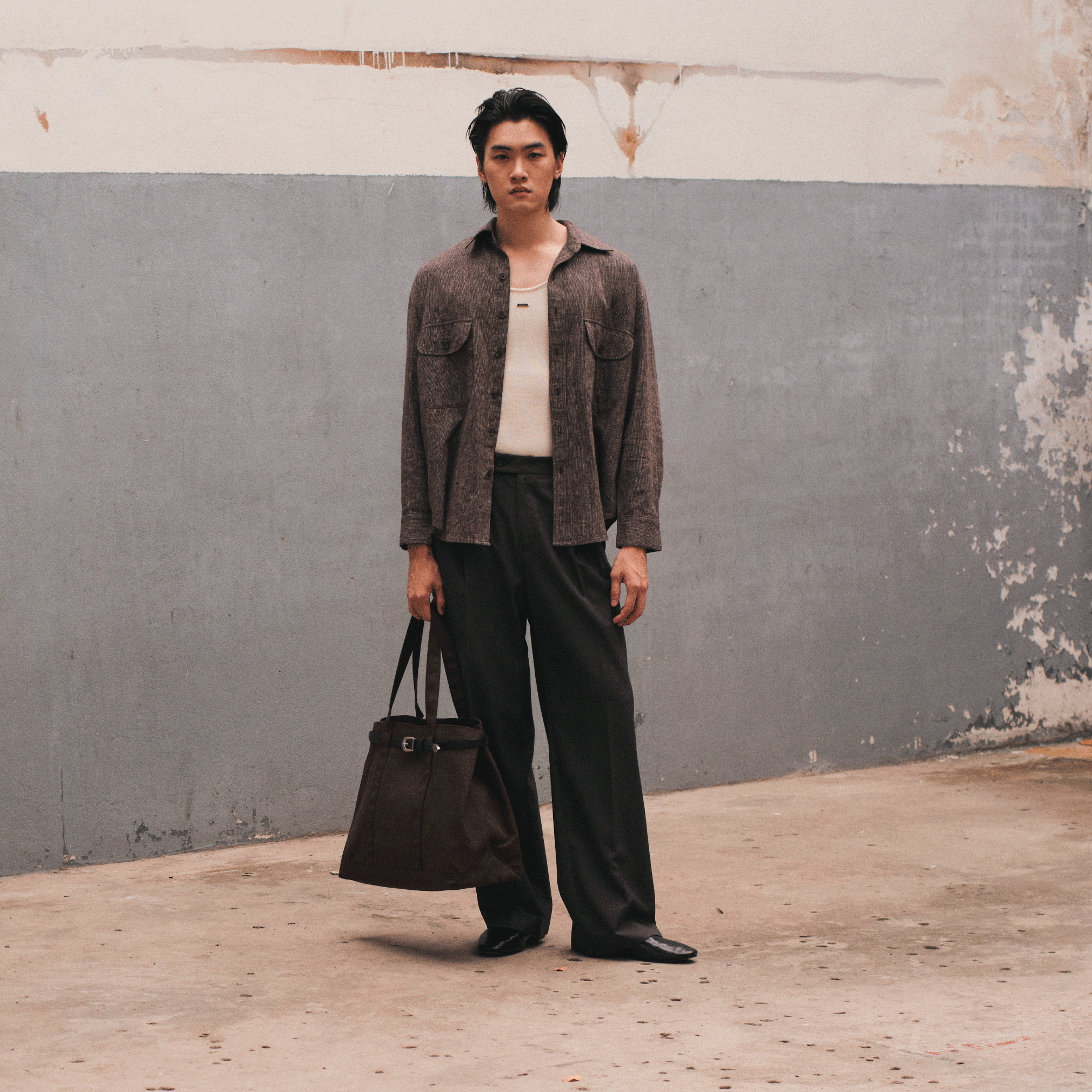 Double Pocket Overshirt
