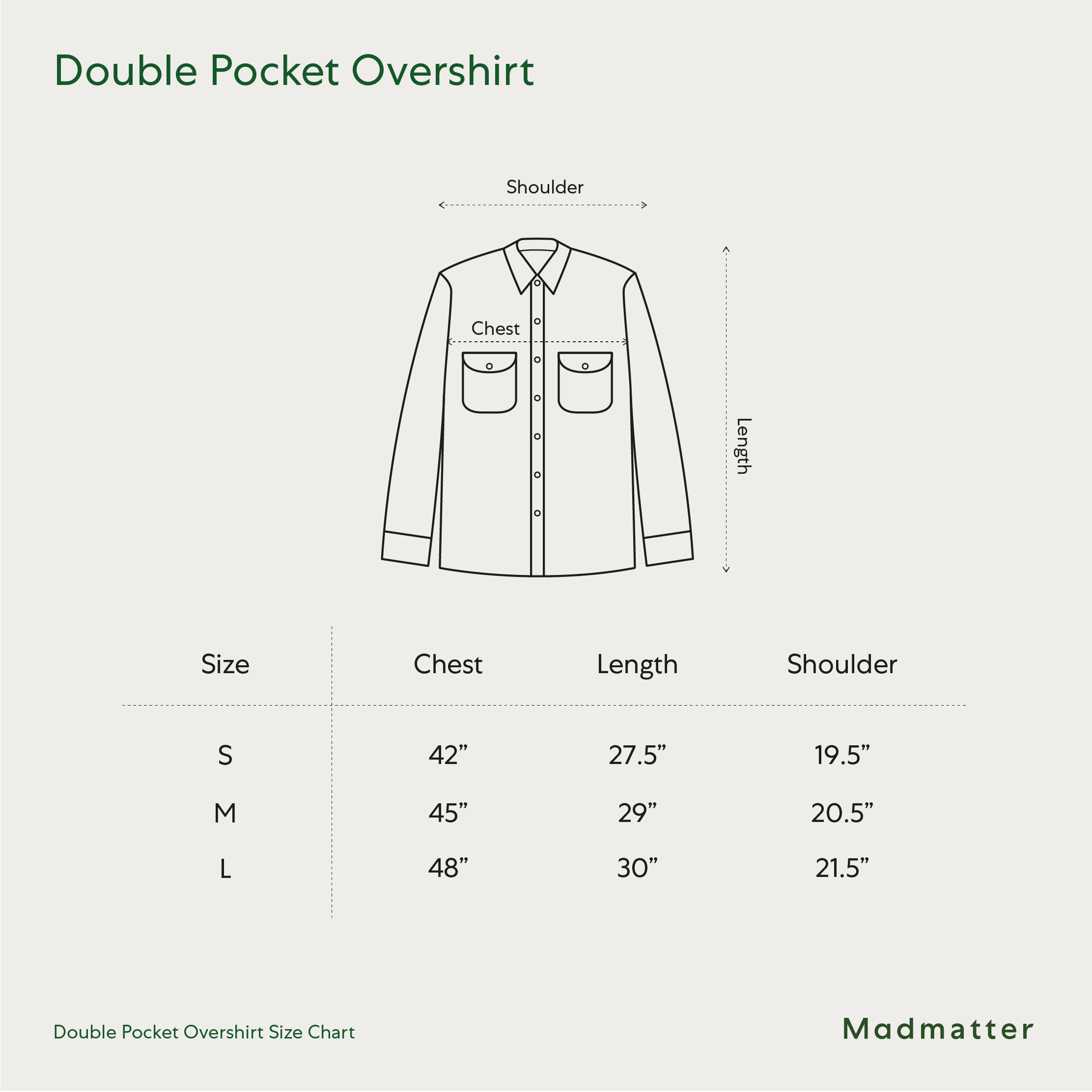 Double Pocket Overshirt