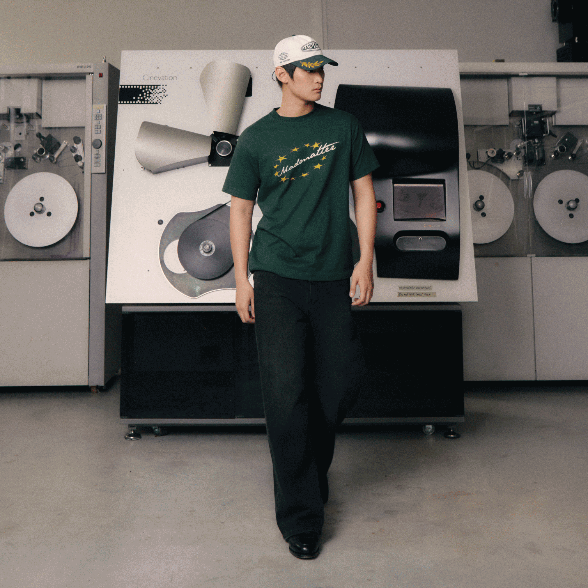 Orbit Script Tee