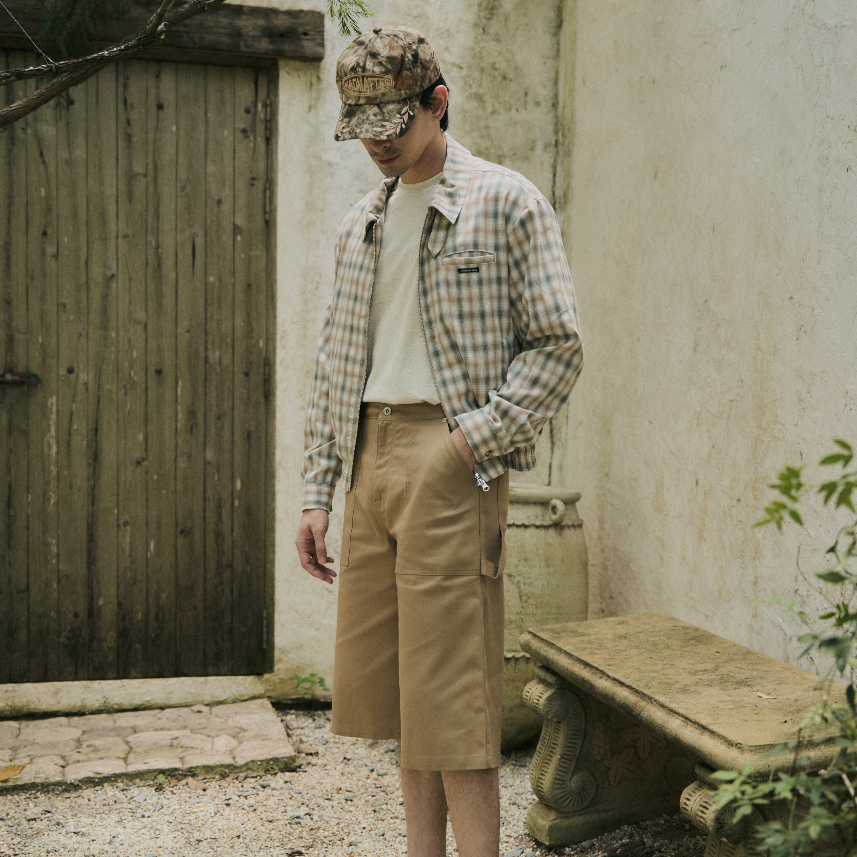 Utility Bermuda Shorts