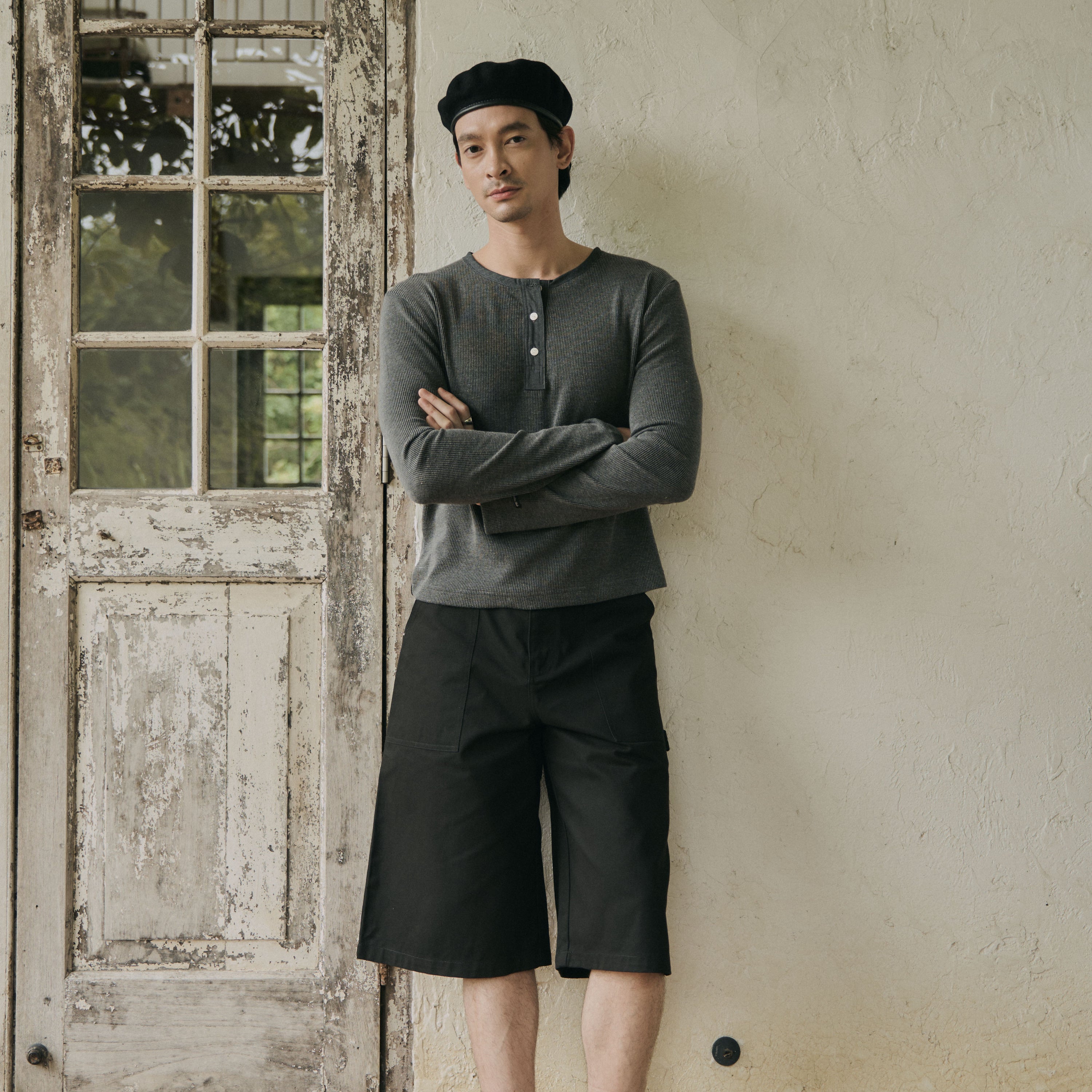 Utility Bermuda Shorts