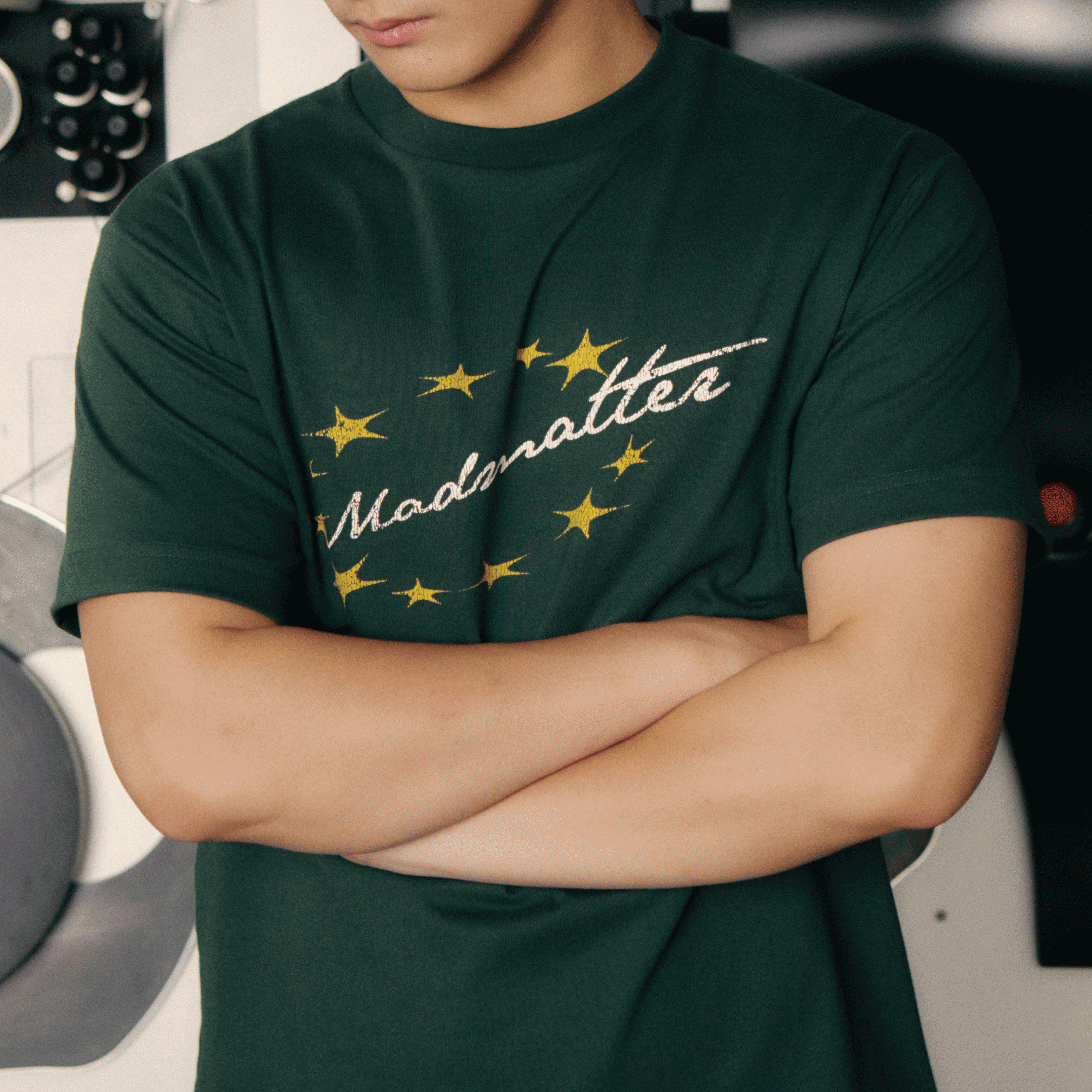 Orbit Script Tee