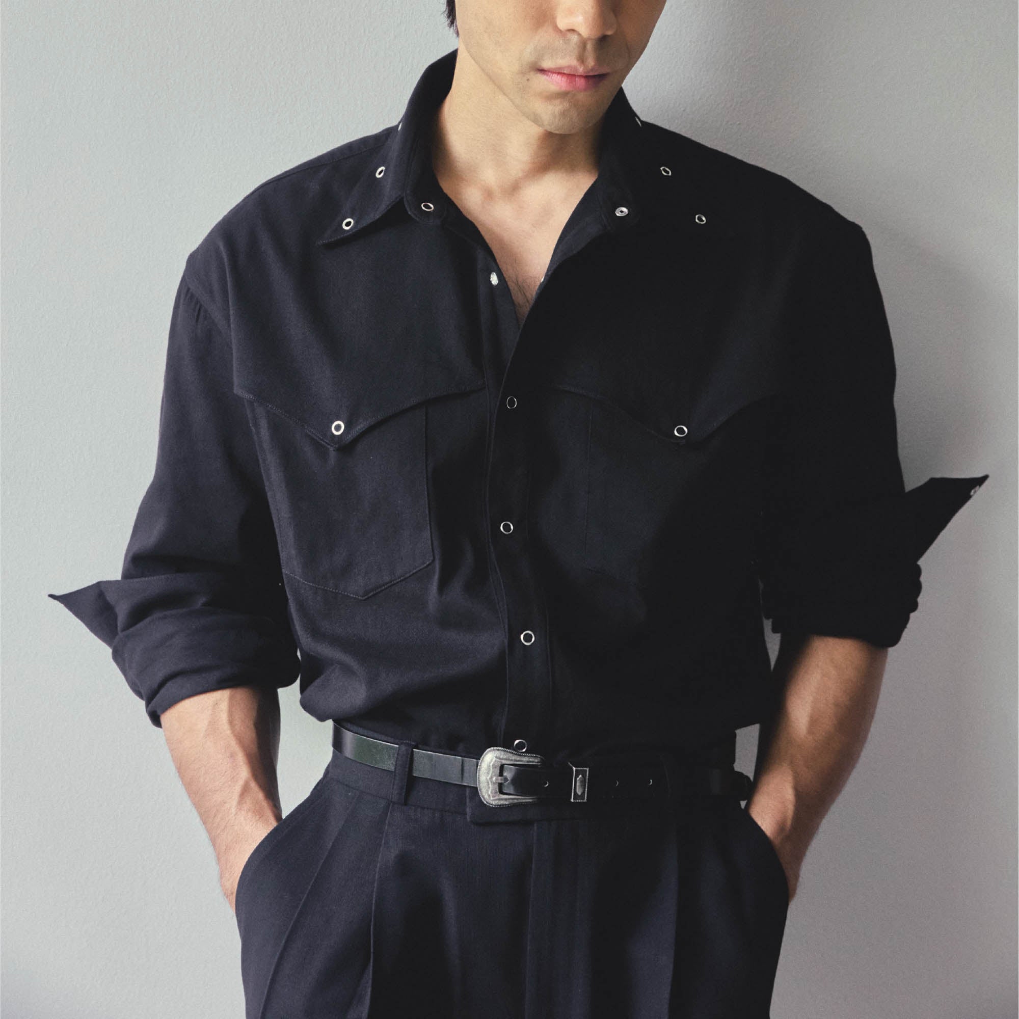 Eyelet Western Shirt