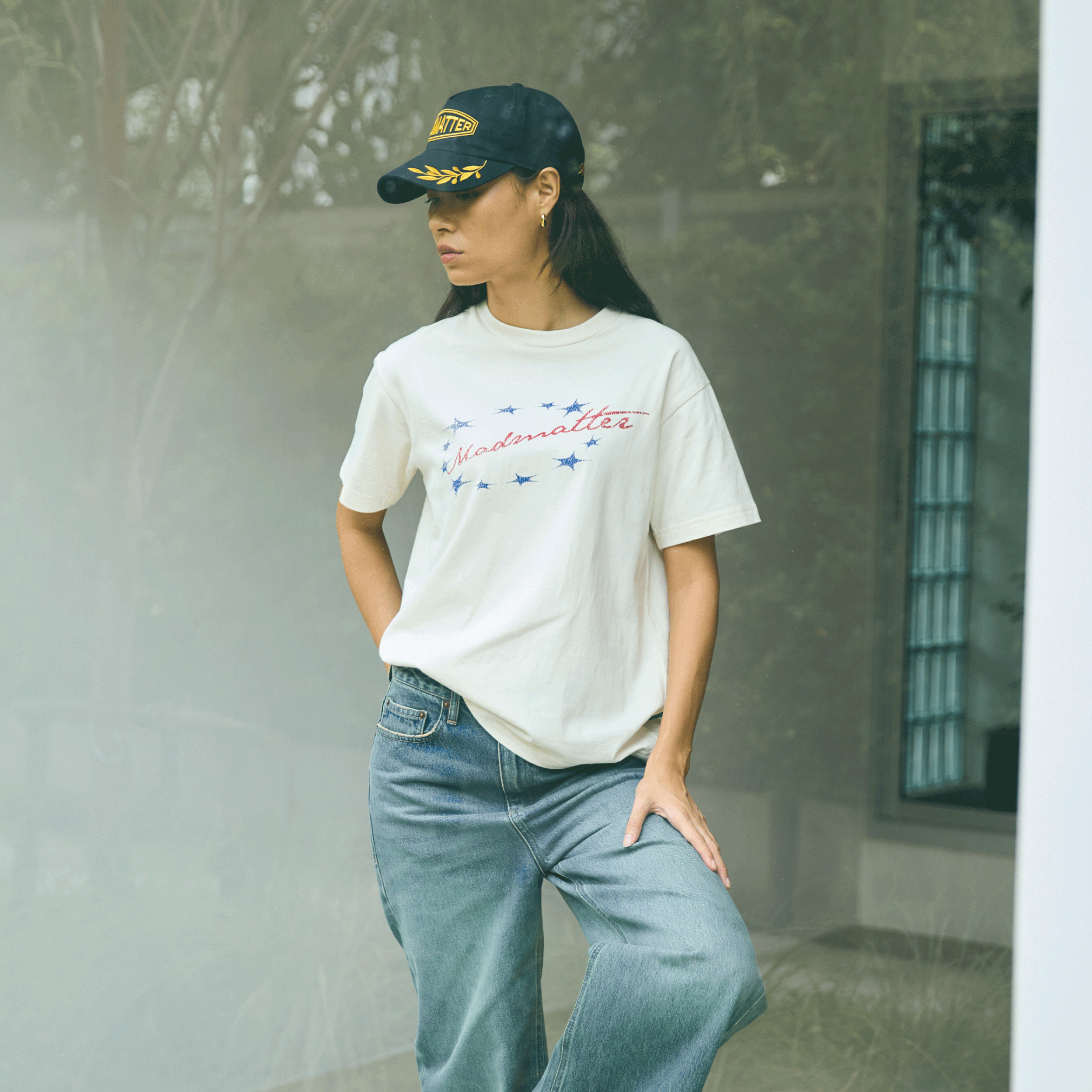 Orbit Script Tee