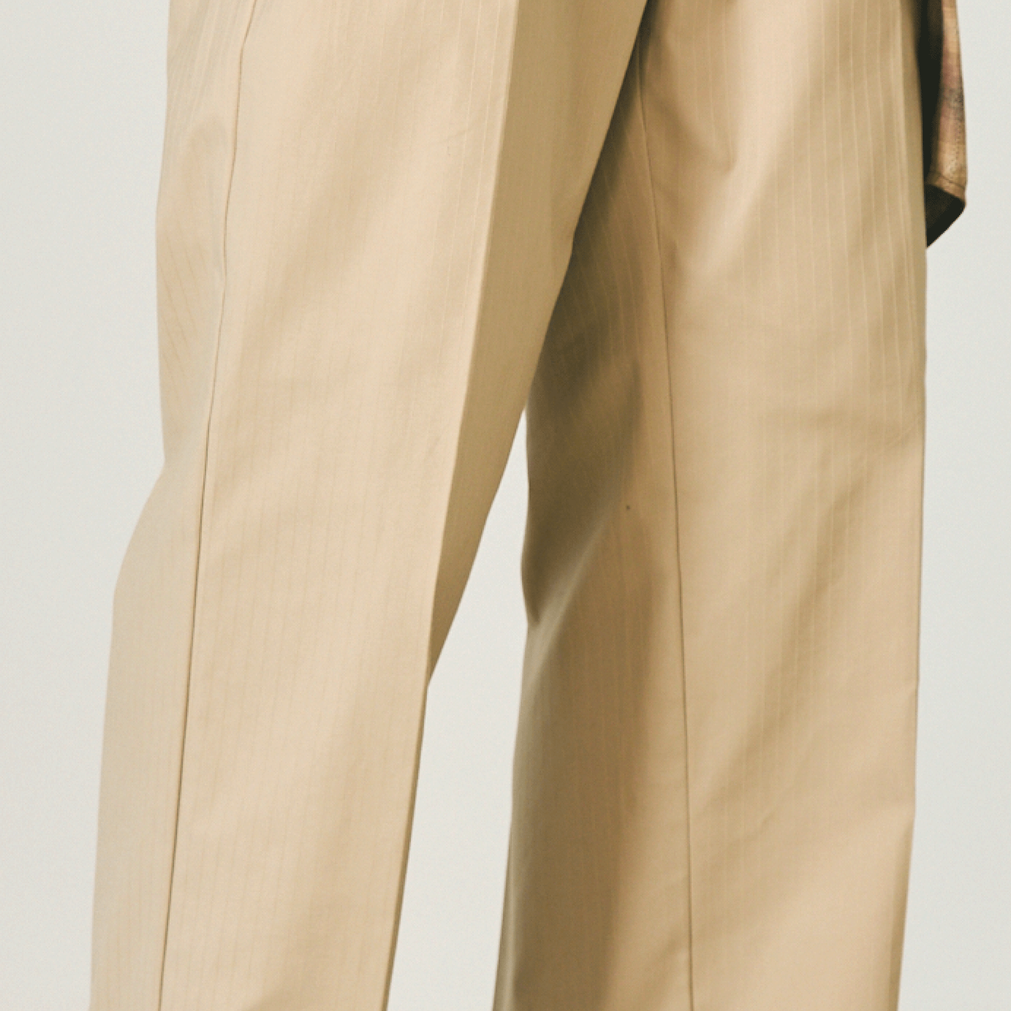 Basic Double Pleated Pants