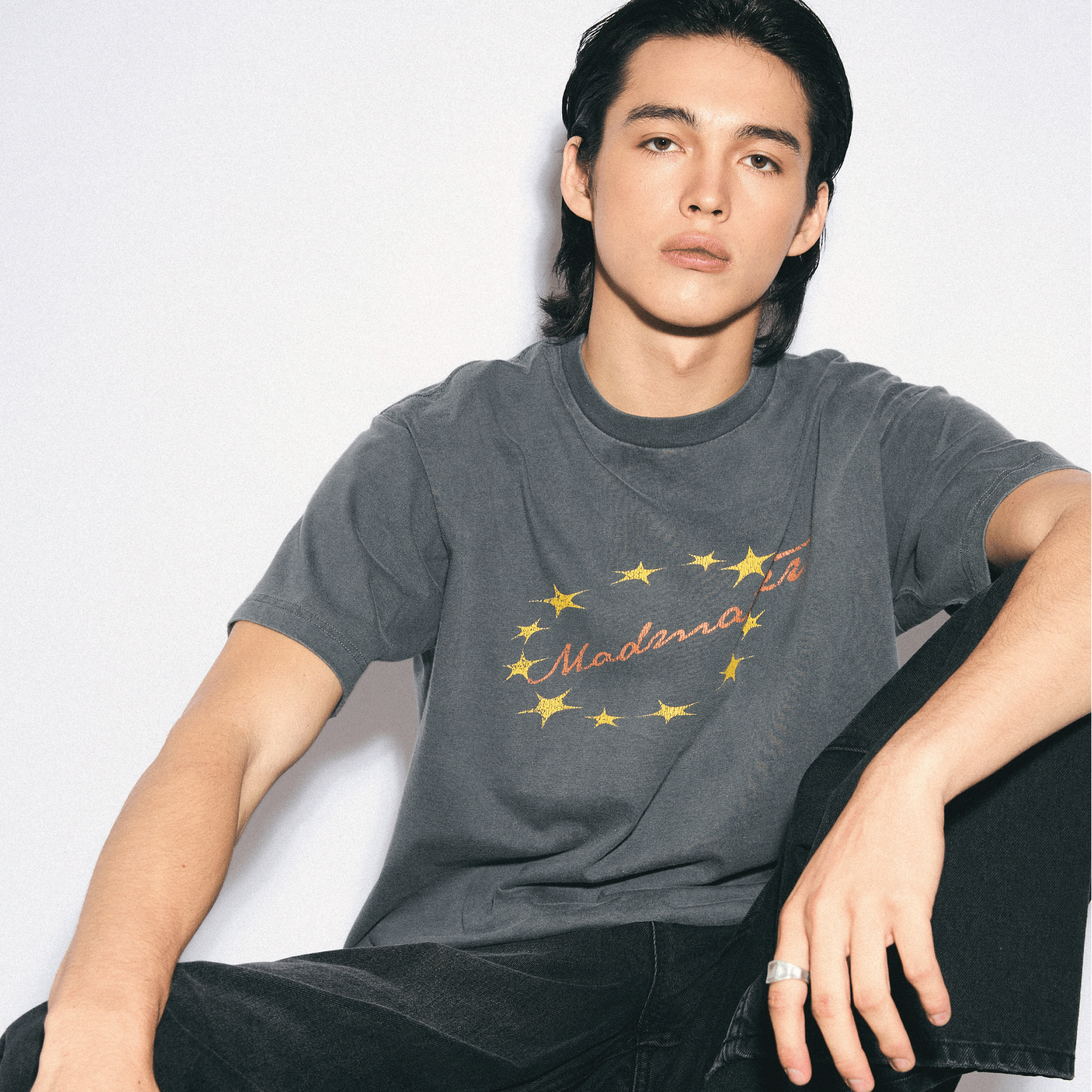 Orbit Script Tee