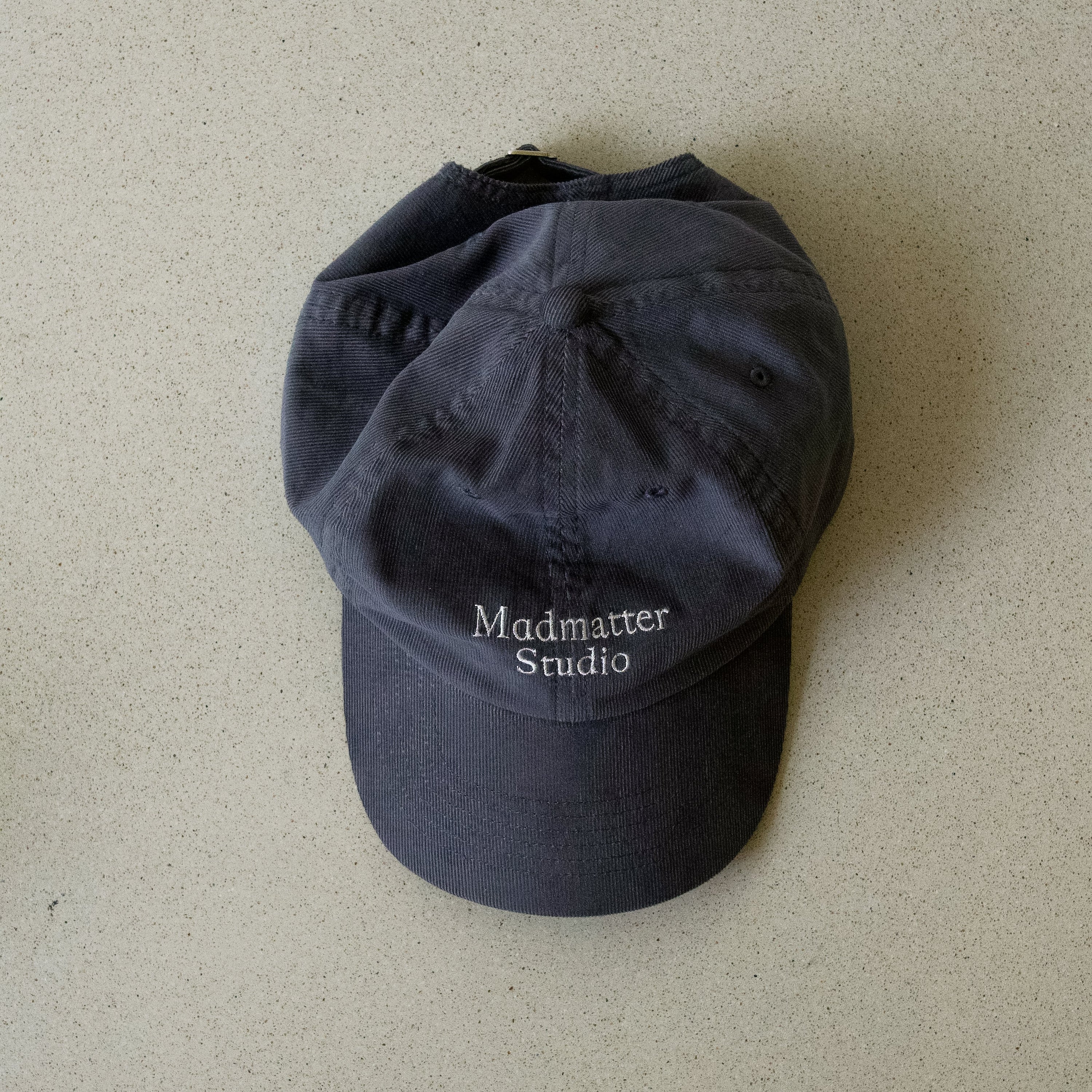 Serif Logo Cap Corduroy