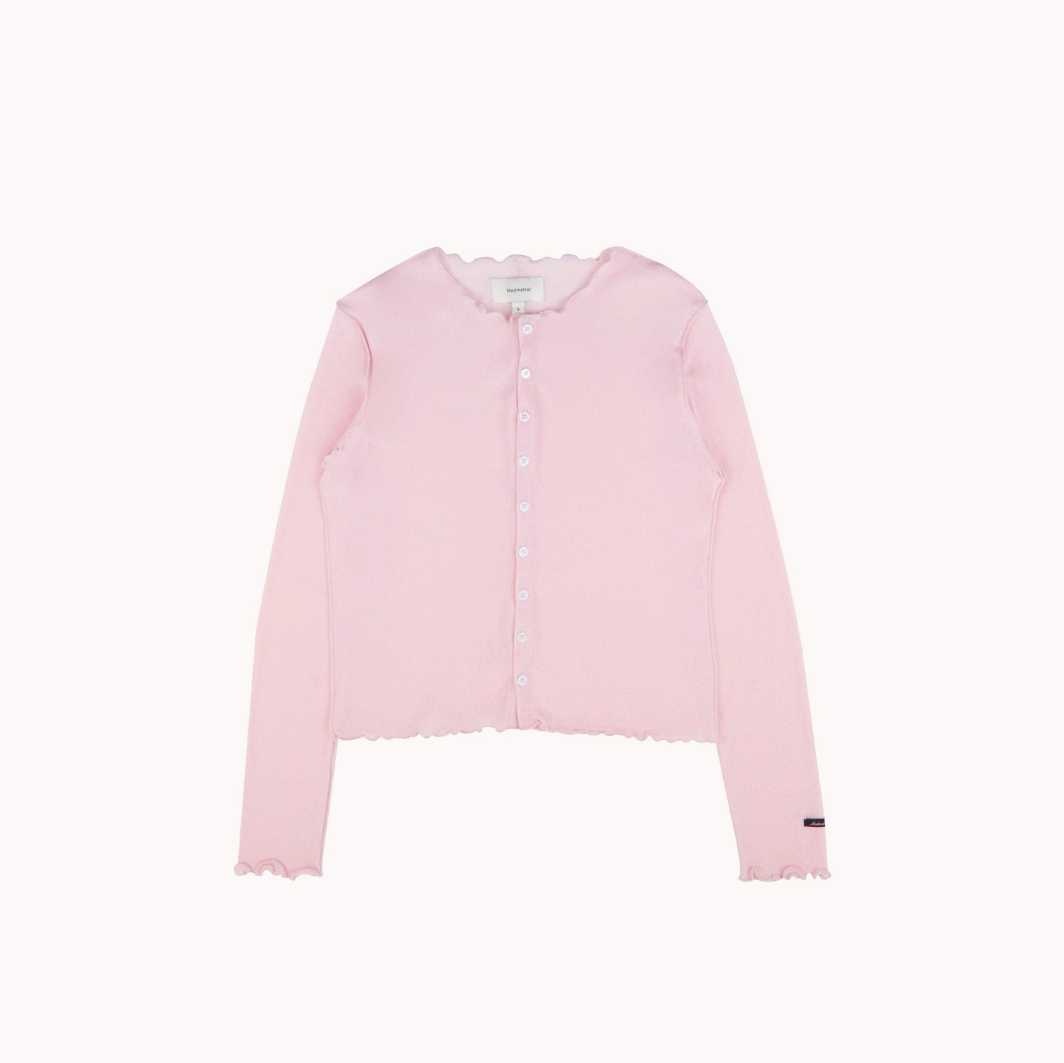 Buttonline L/S Tee Pink