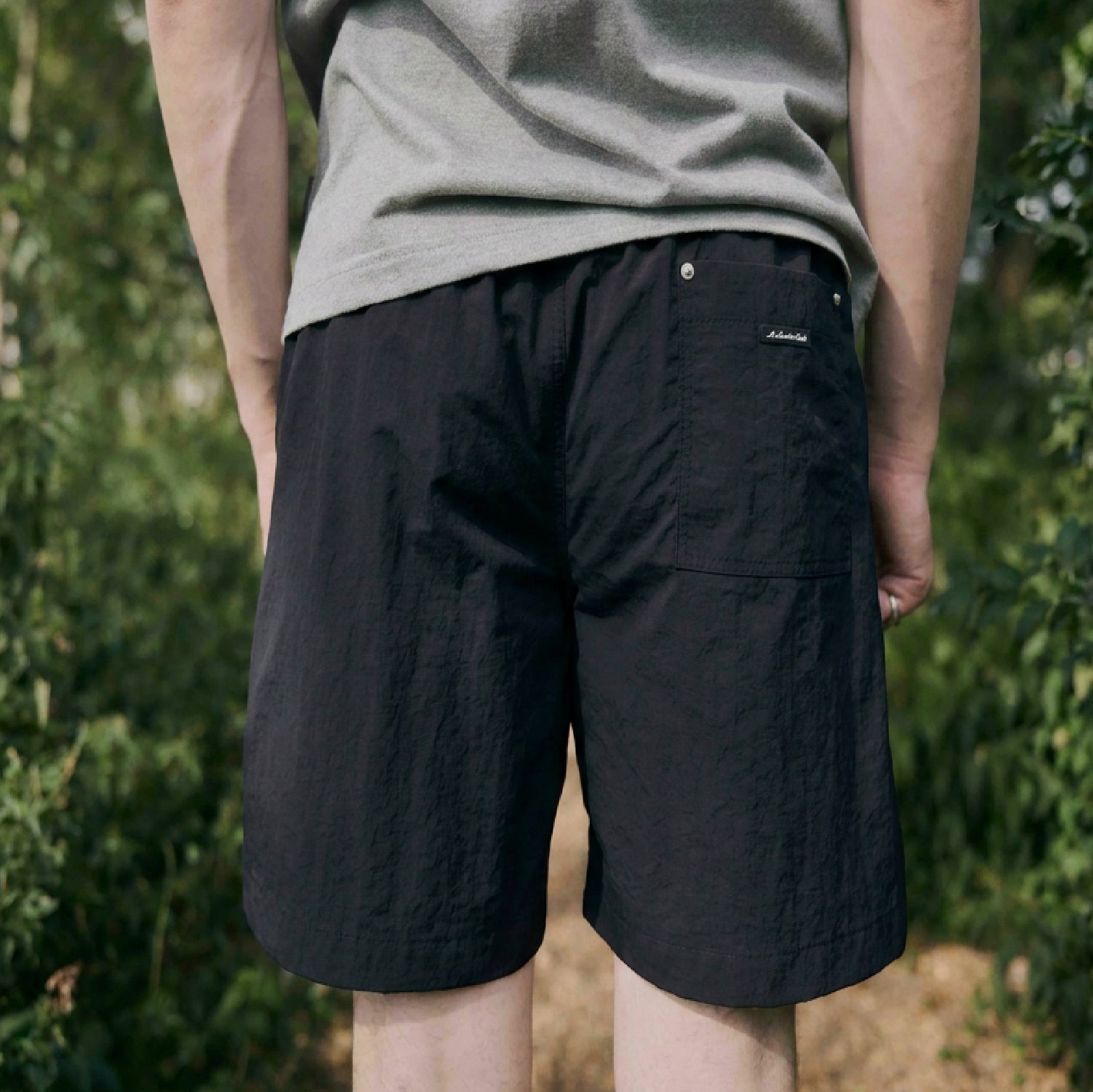 Rivet Nylon Shorts
