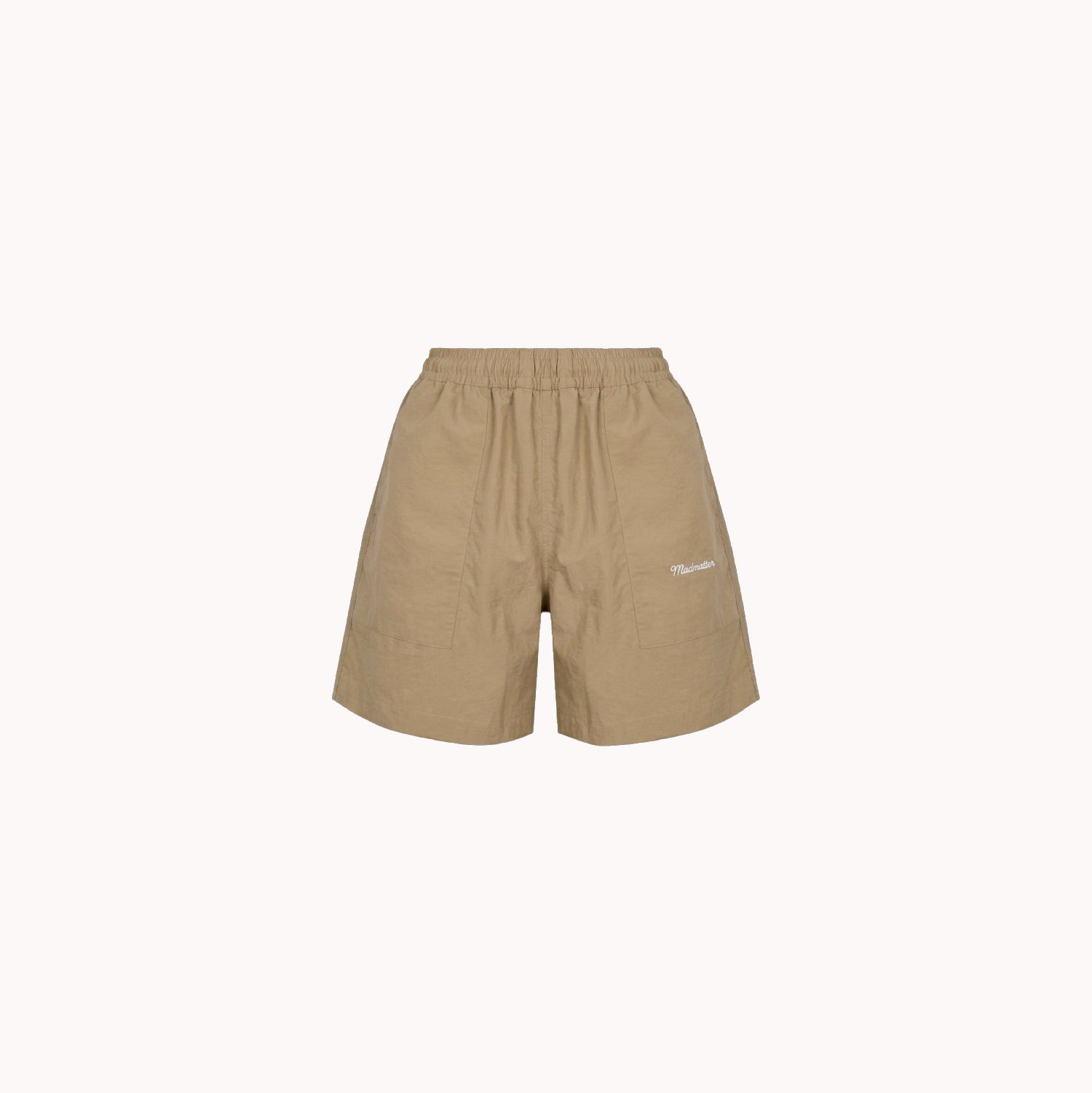 Cursive Logo Nylon Shorts