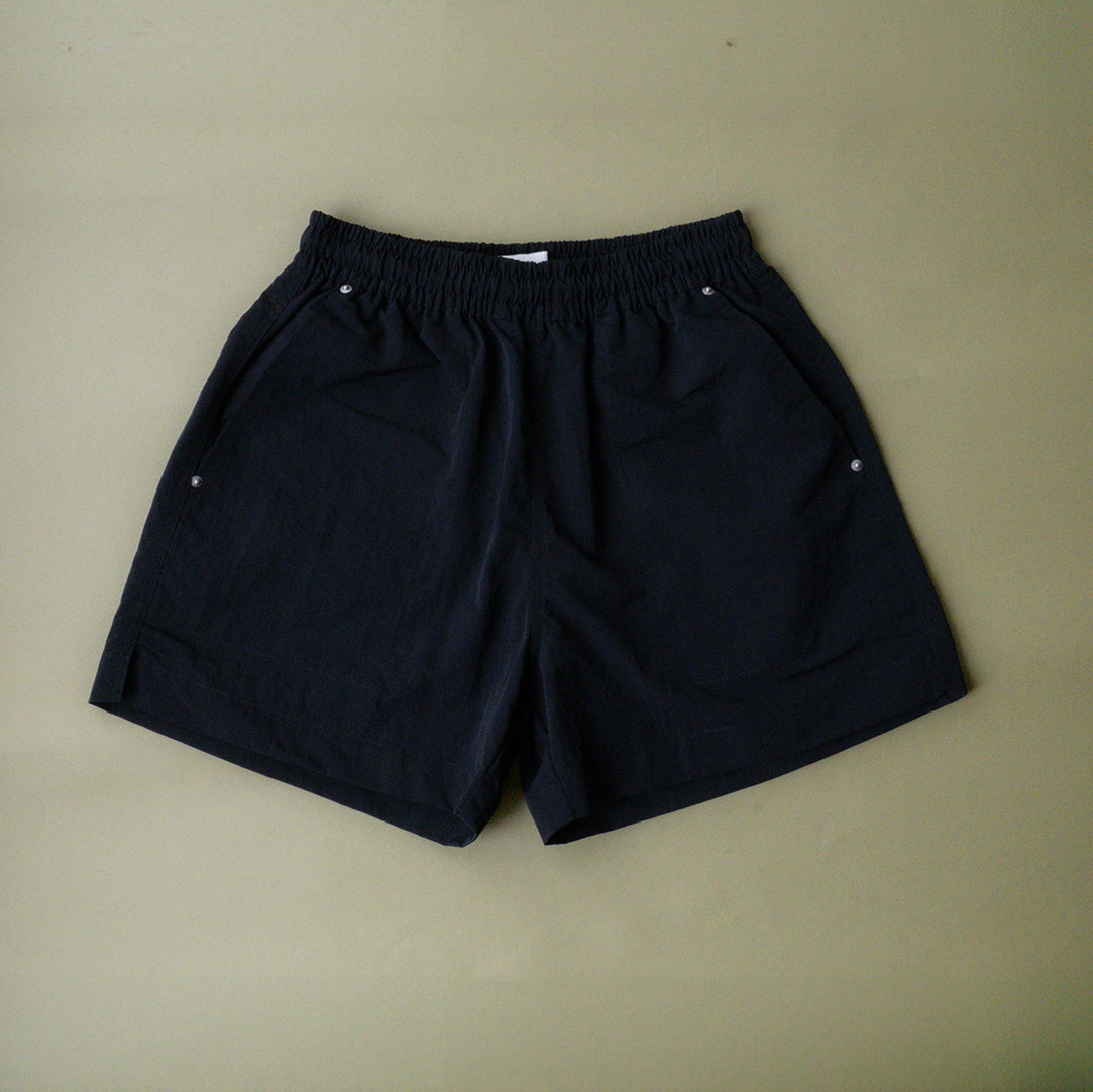 Rivet Nylon Shorts