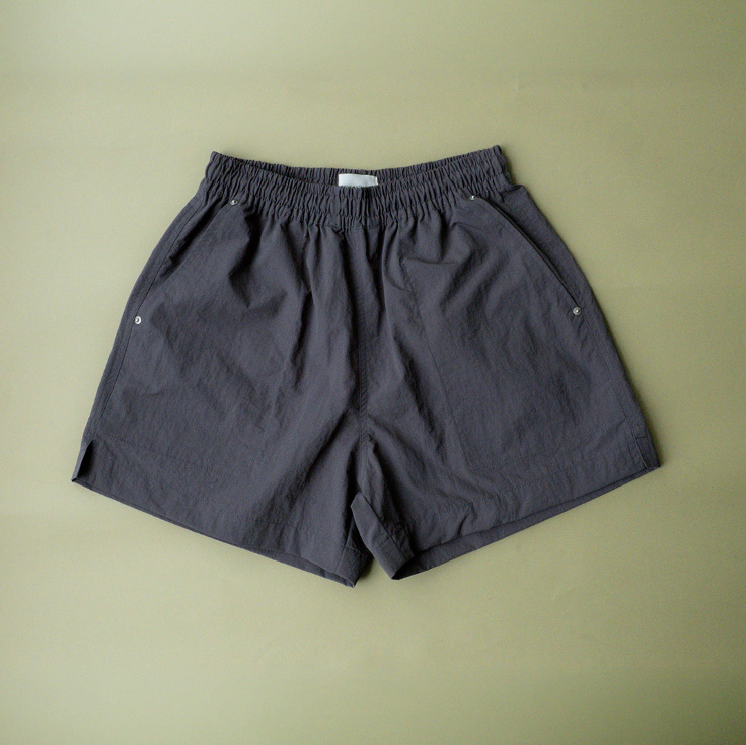 Rivet Nylon Shorts