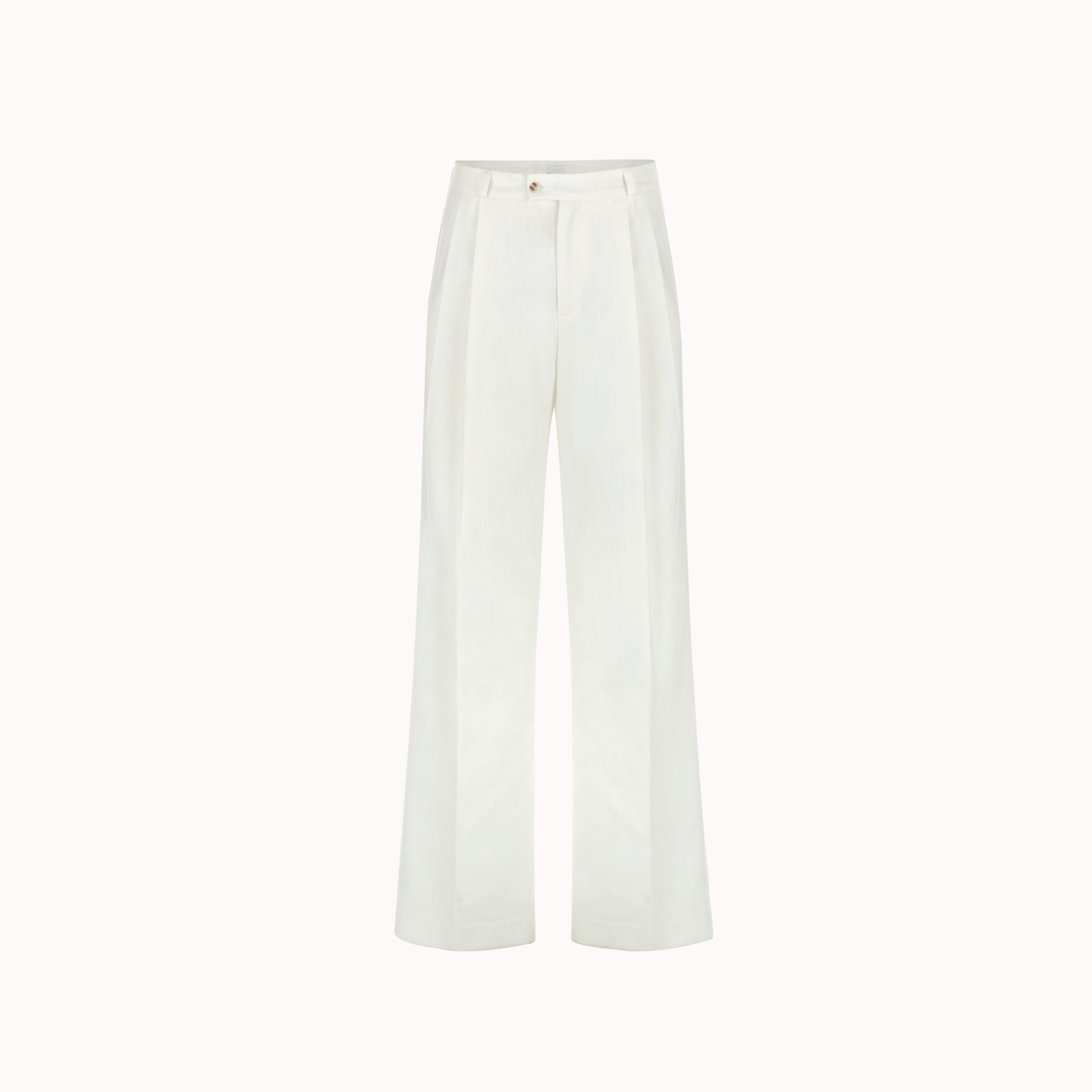 Basic Double Pleated Pants