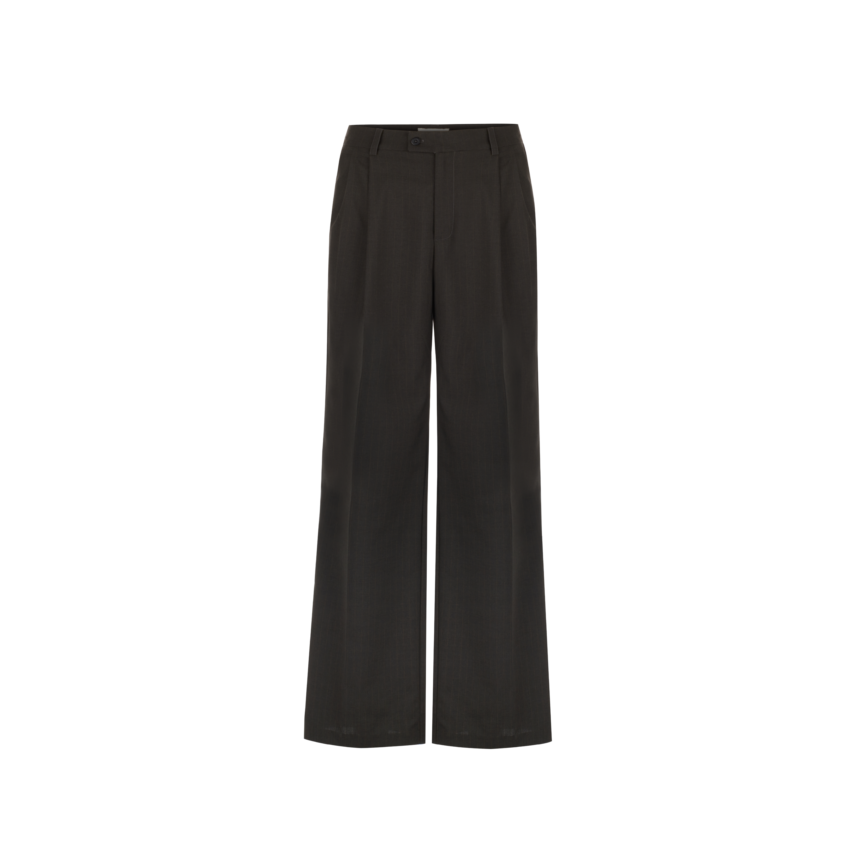 Basic Double Pleated Pants