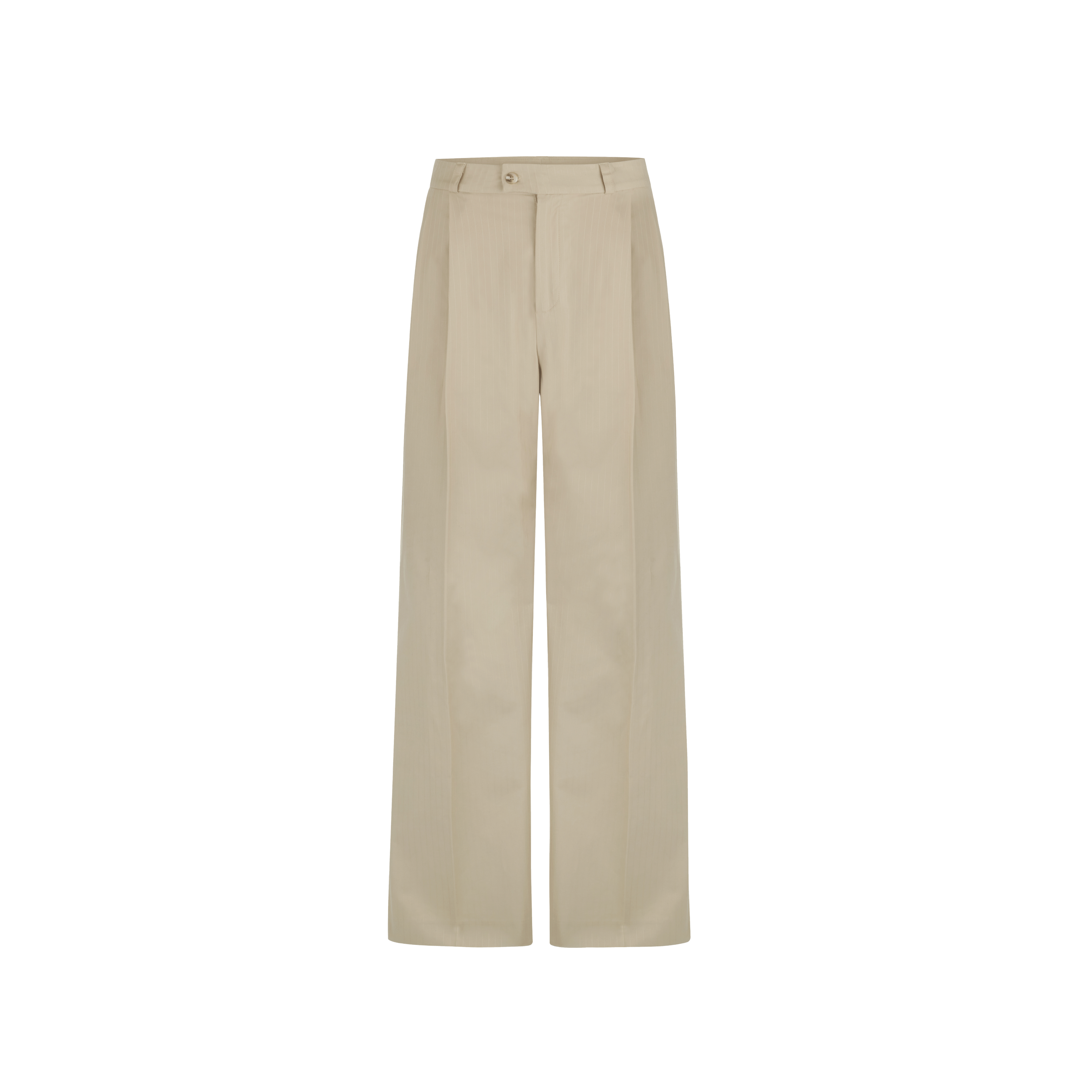 Basic Double Pleated Pants