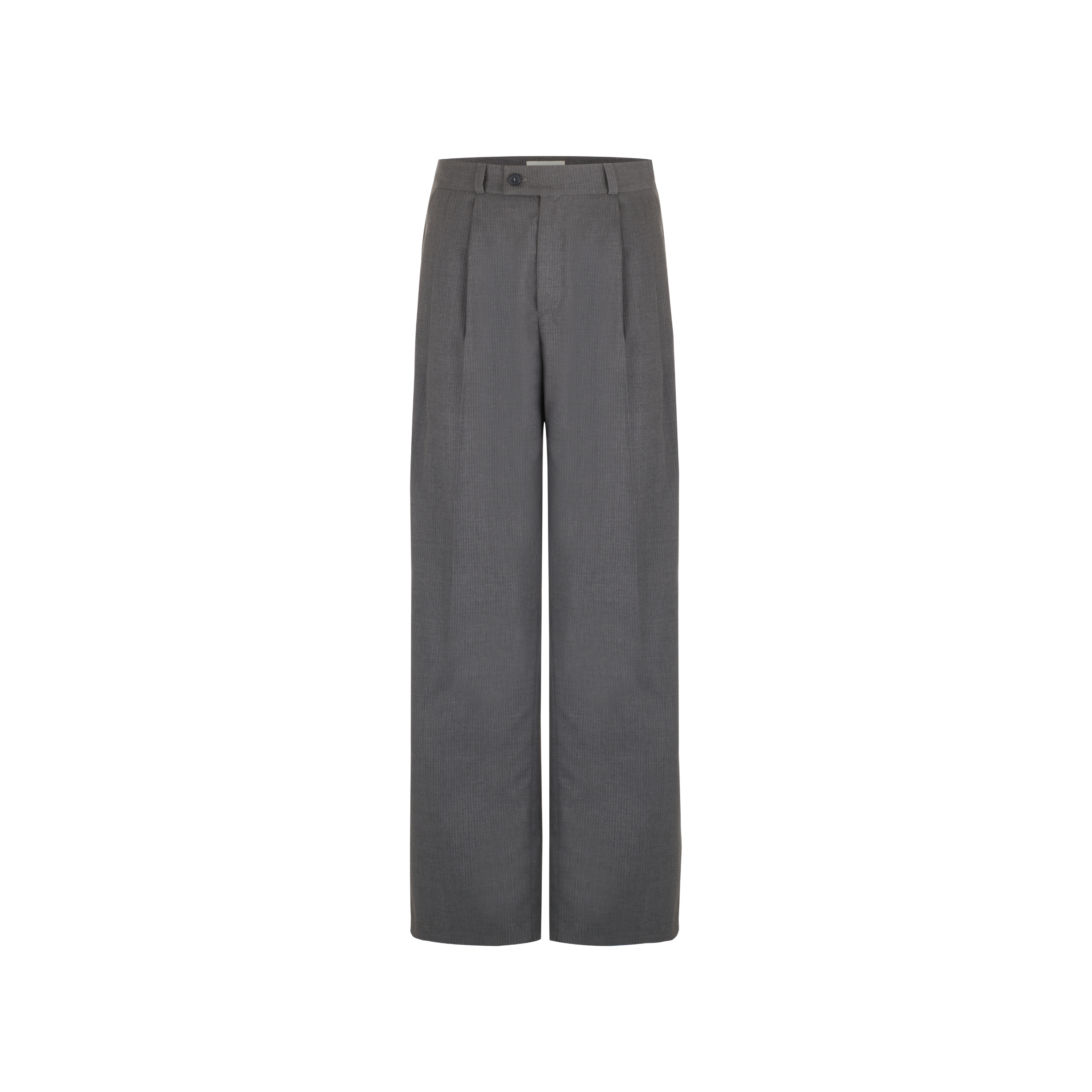 Basic Double Pleated Pants