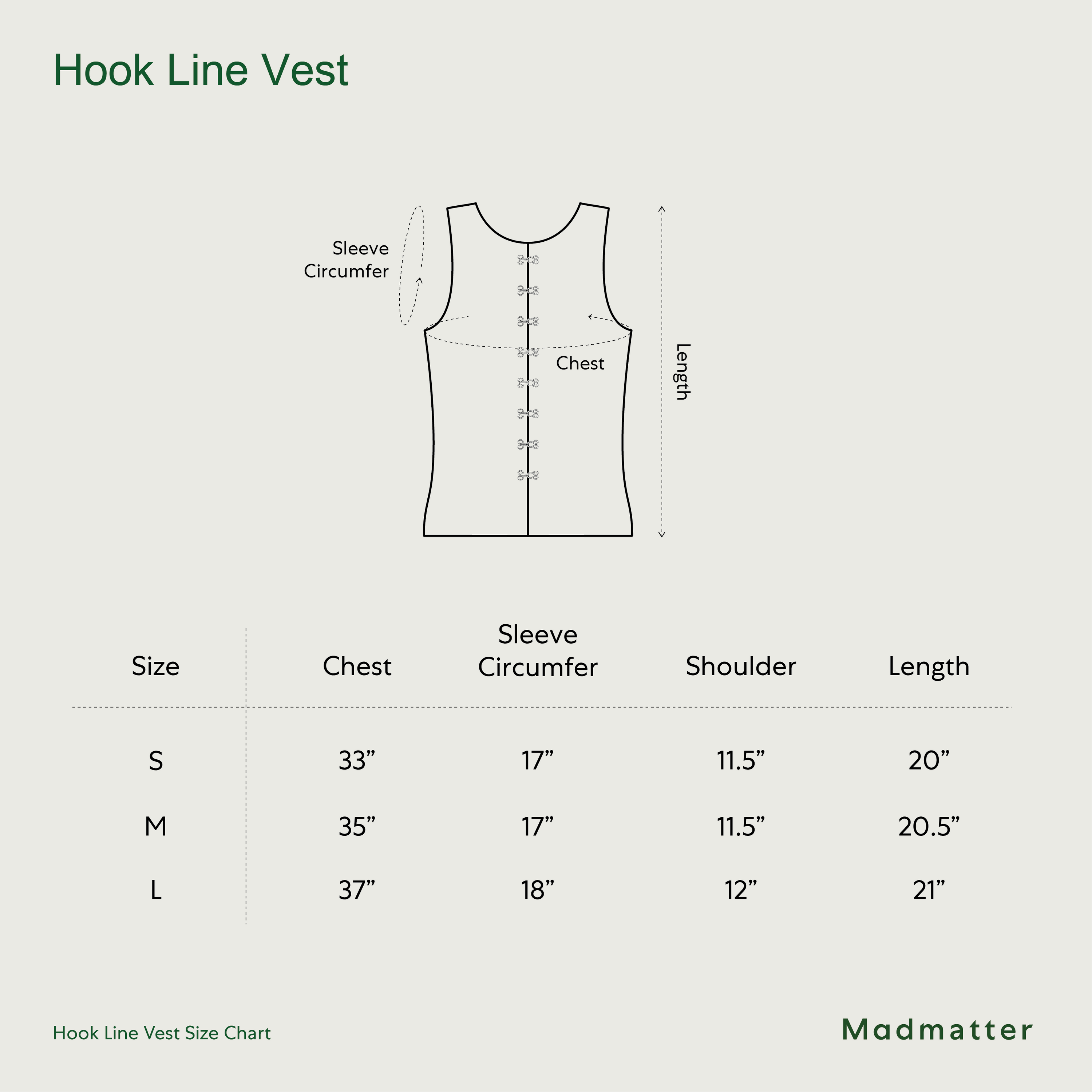 Hook Line Vest
