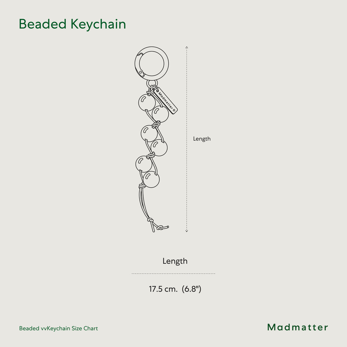 Beaded Keychain