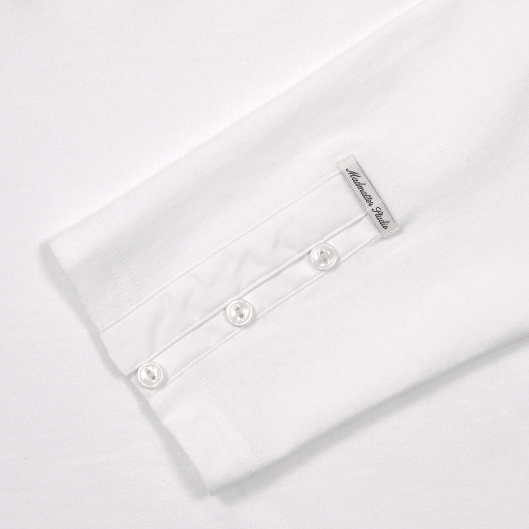 Oversized L/S Henley Tee