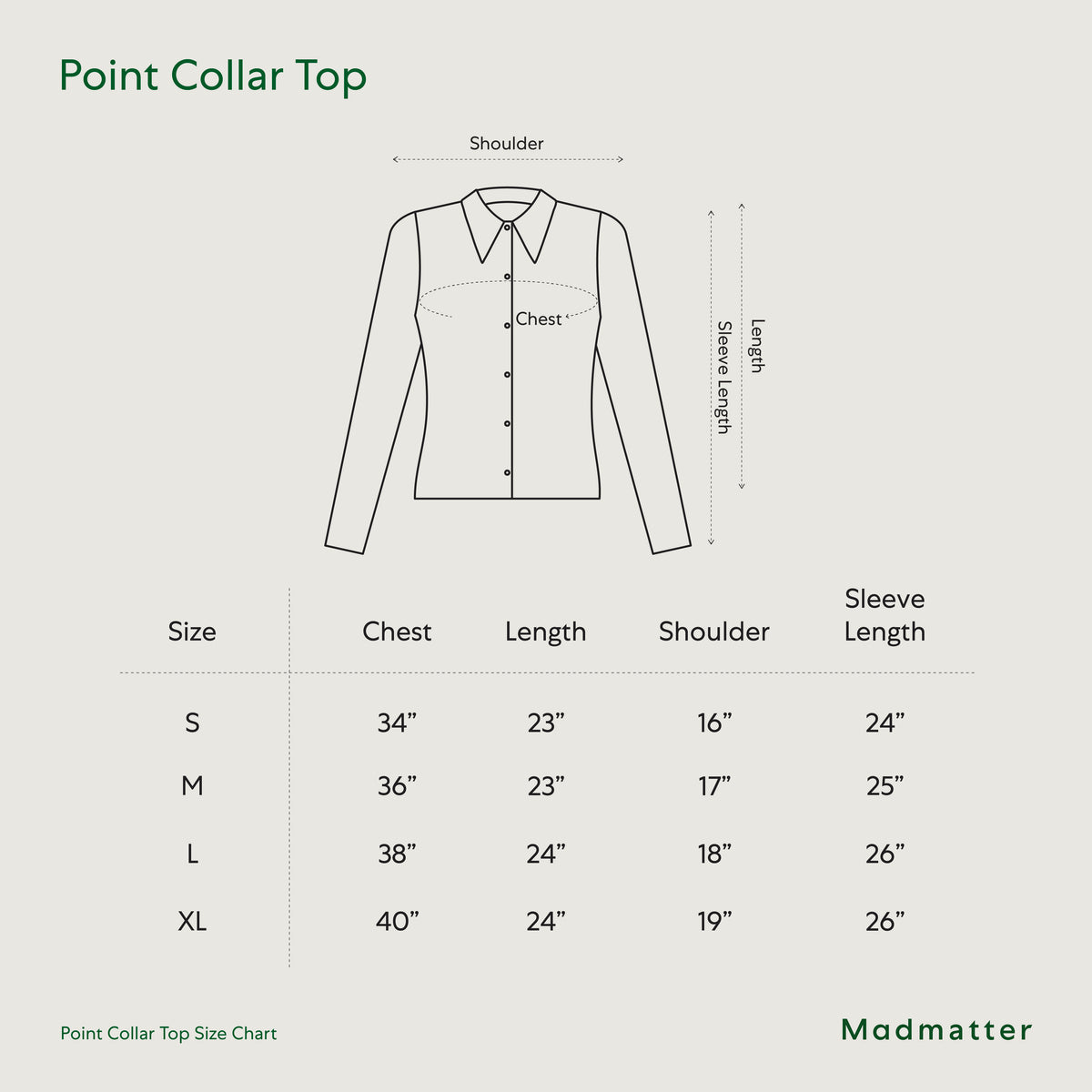 Point Collar Top