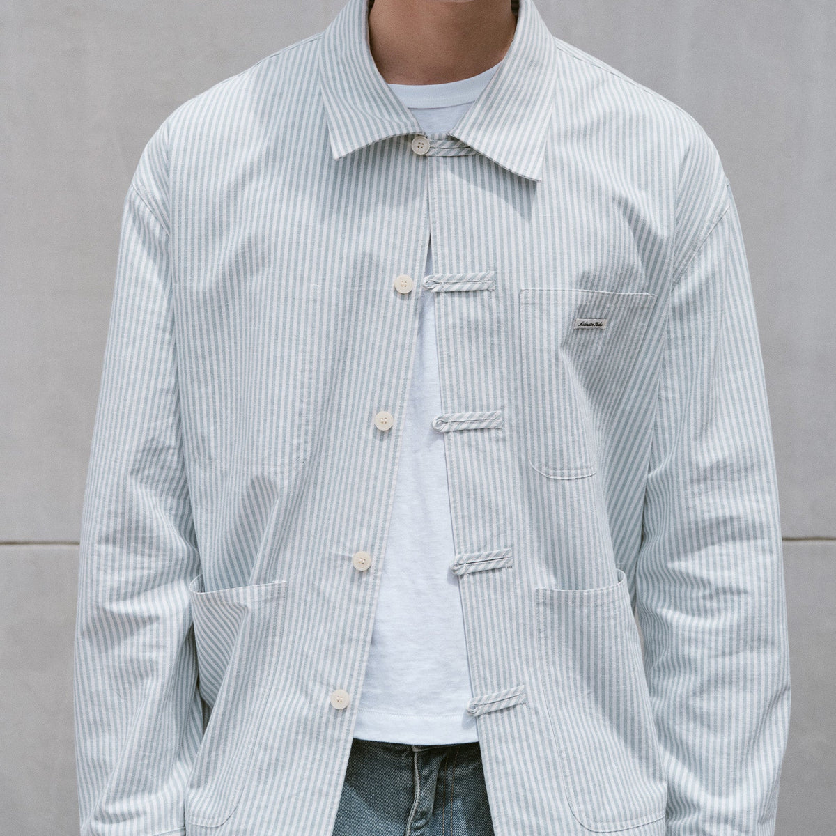 Frog Button Chore Jacket