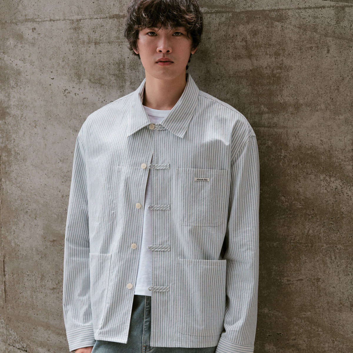 Frog Button Chore Jacket