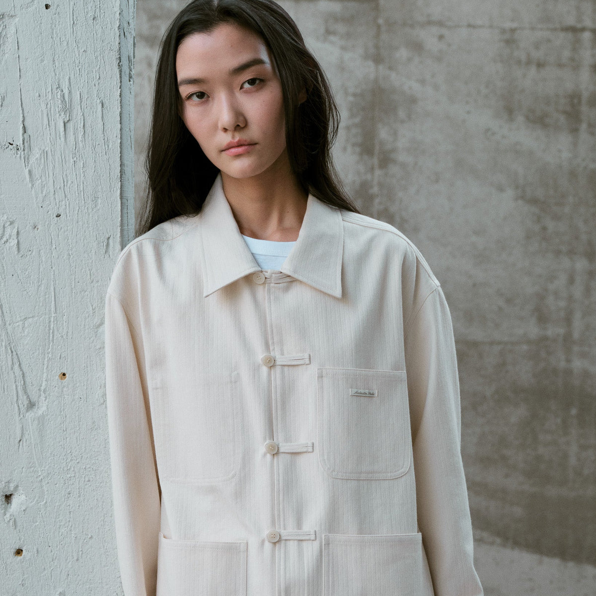 Frog Button Chore Jacket