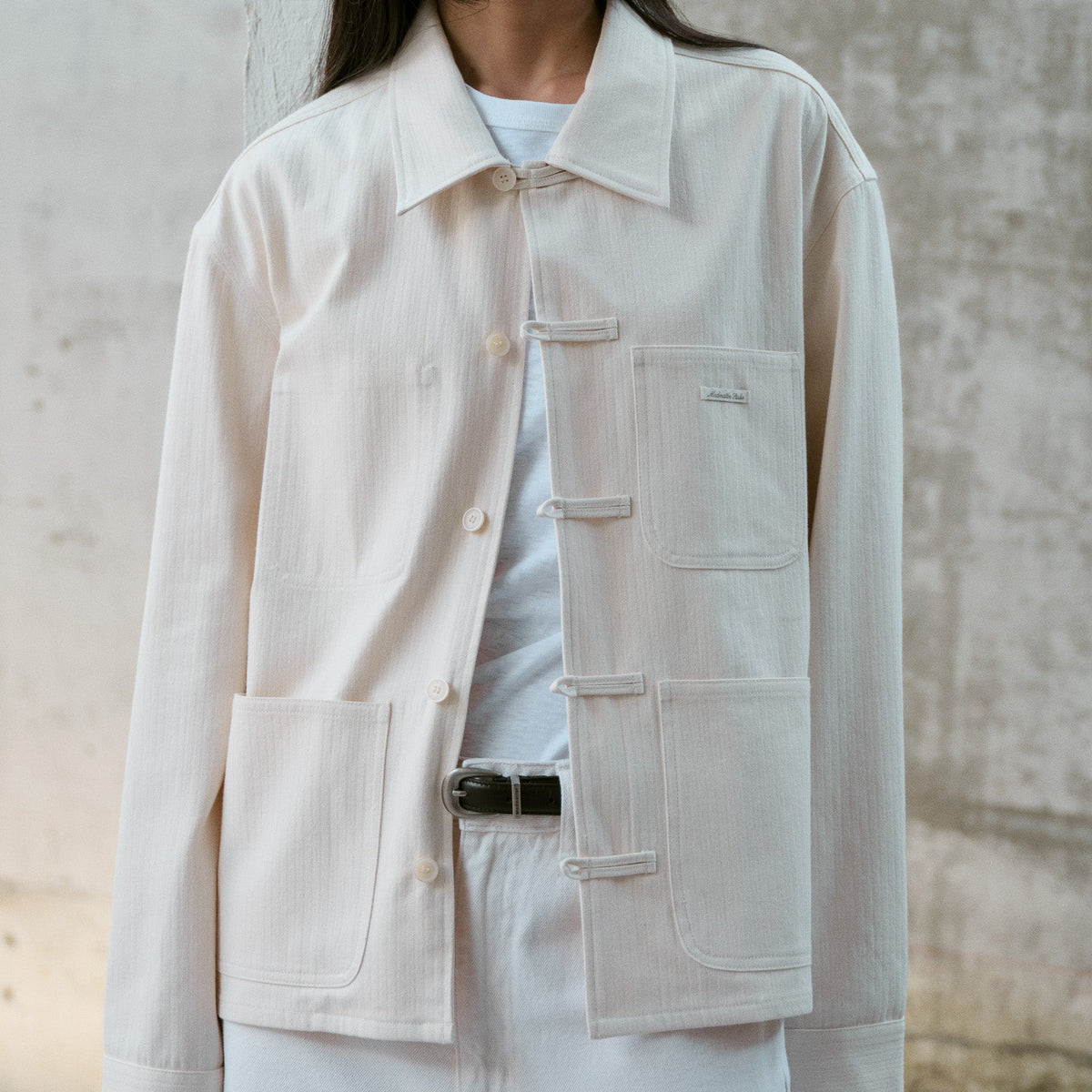 Frog Button Chore Jacket