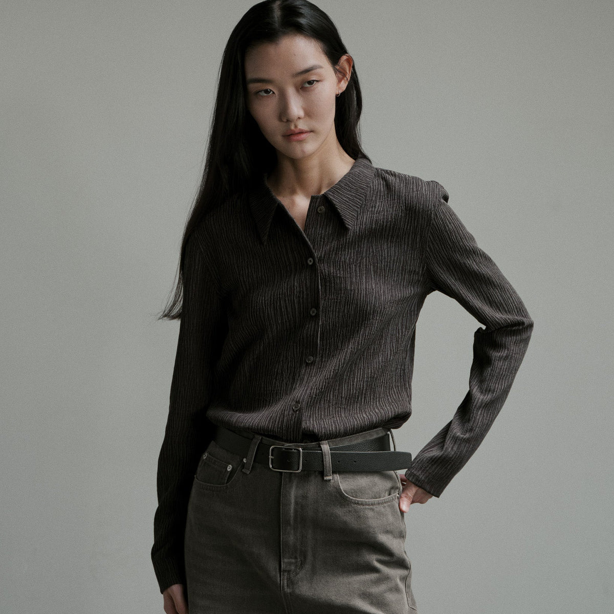 Point Collar Top