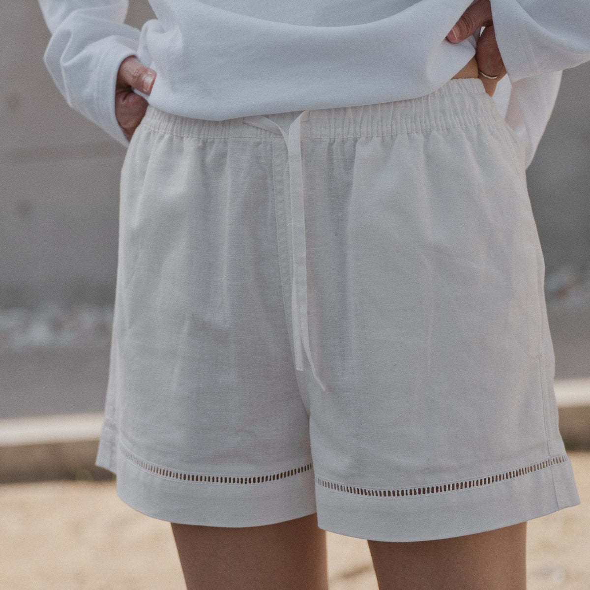 Ladder Trim Shorts ( Pre-order 7 Days )