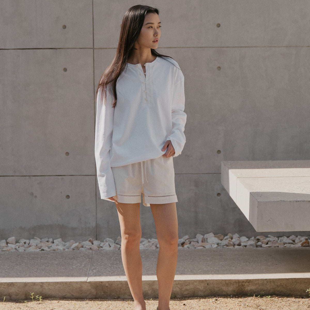 Ladder Trim Shorts ( Pre-order 7 Days )