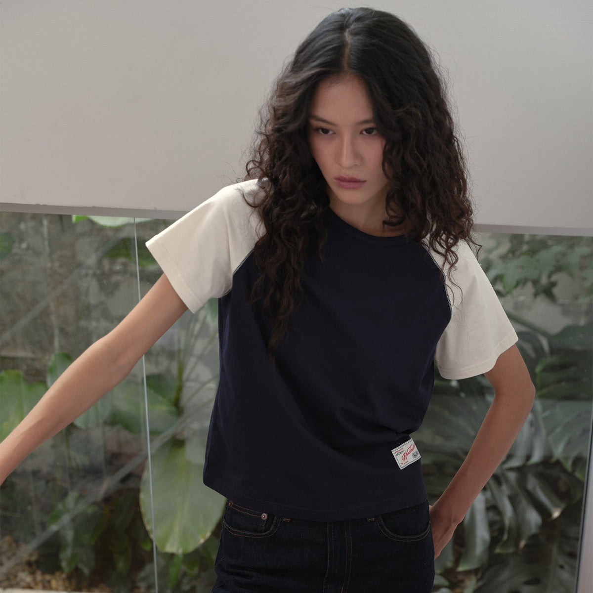 Boxy Raglan Tee