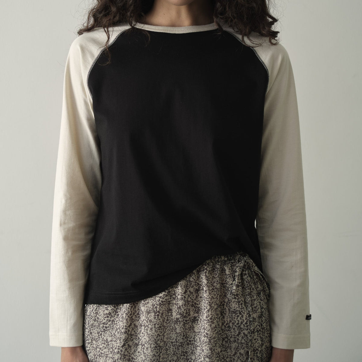 Boxy L/S Raglan Tee