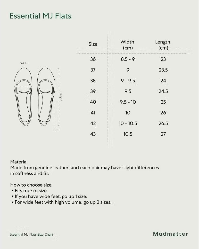 Essential MJ Flats