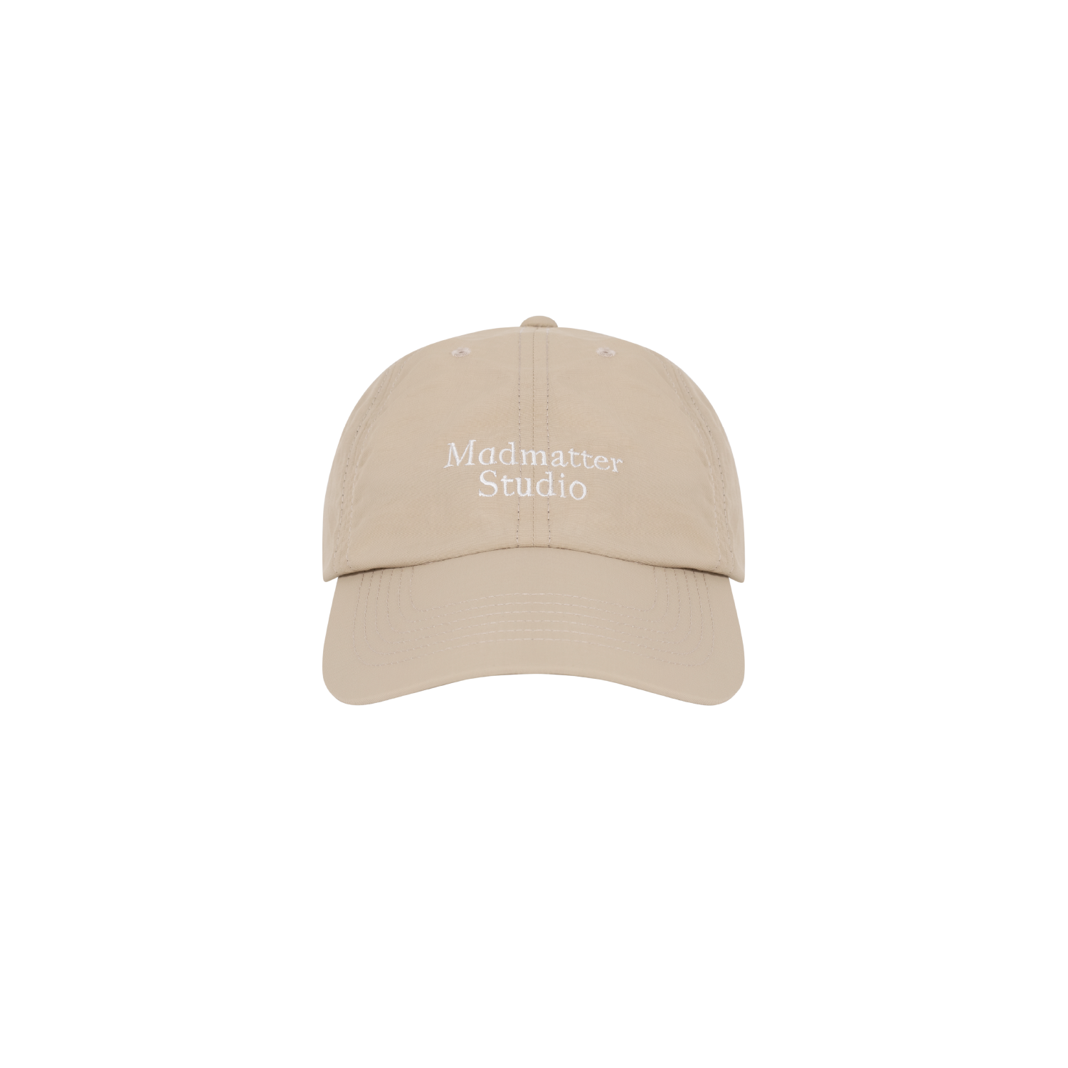Serif Logo Cap Nylon