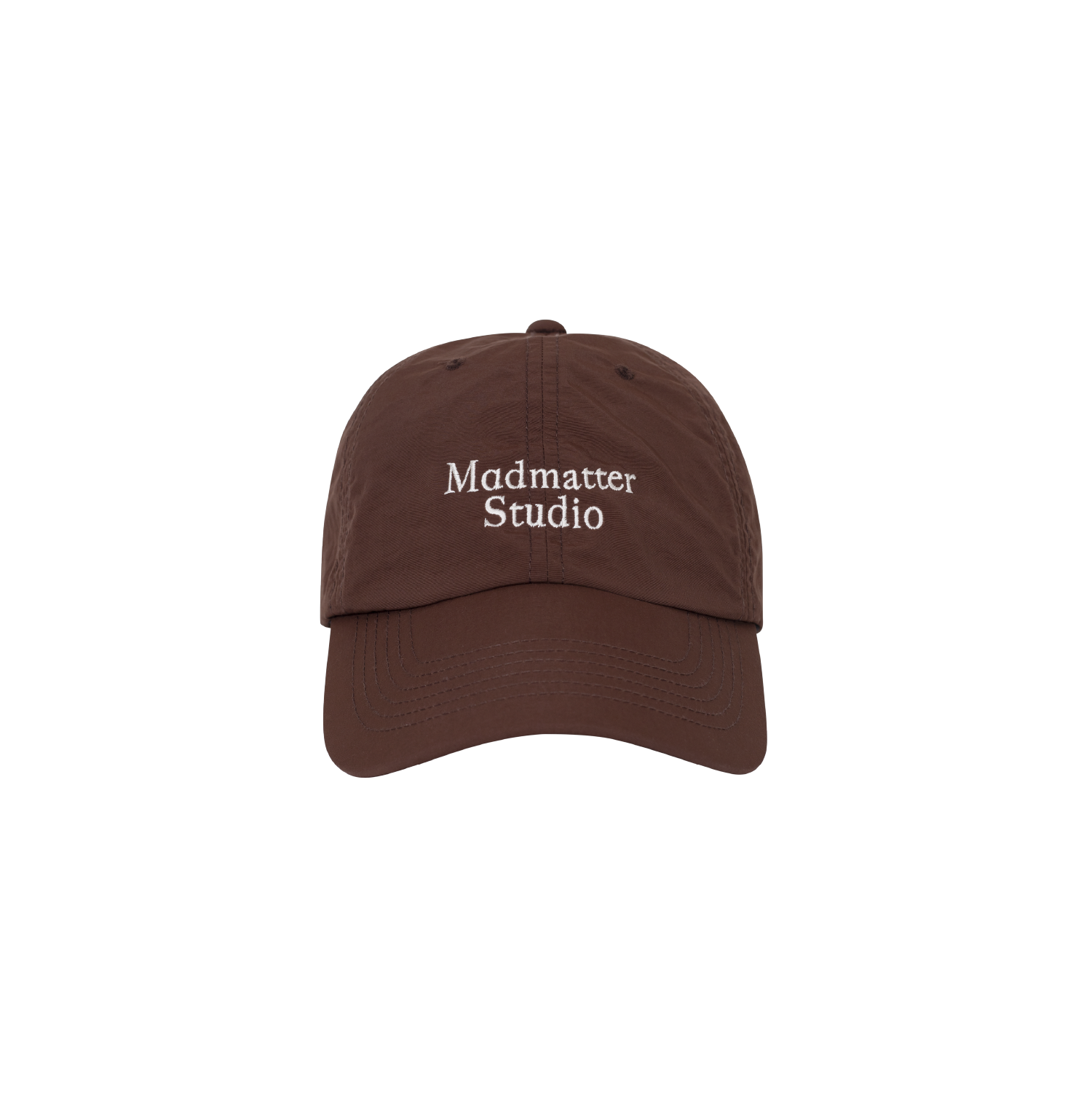 Serif Logo Cap Nylon