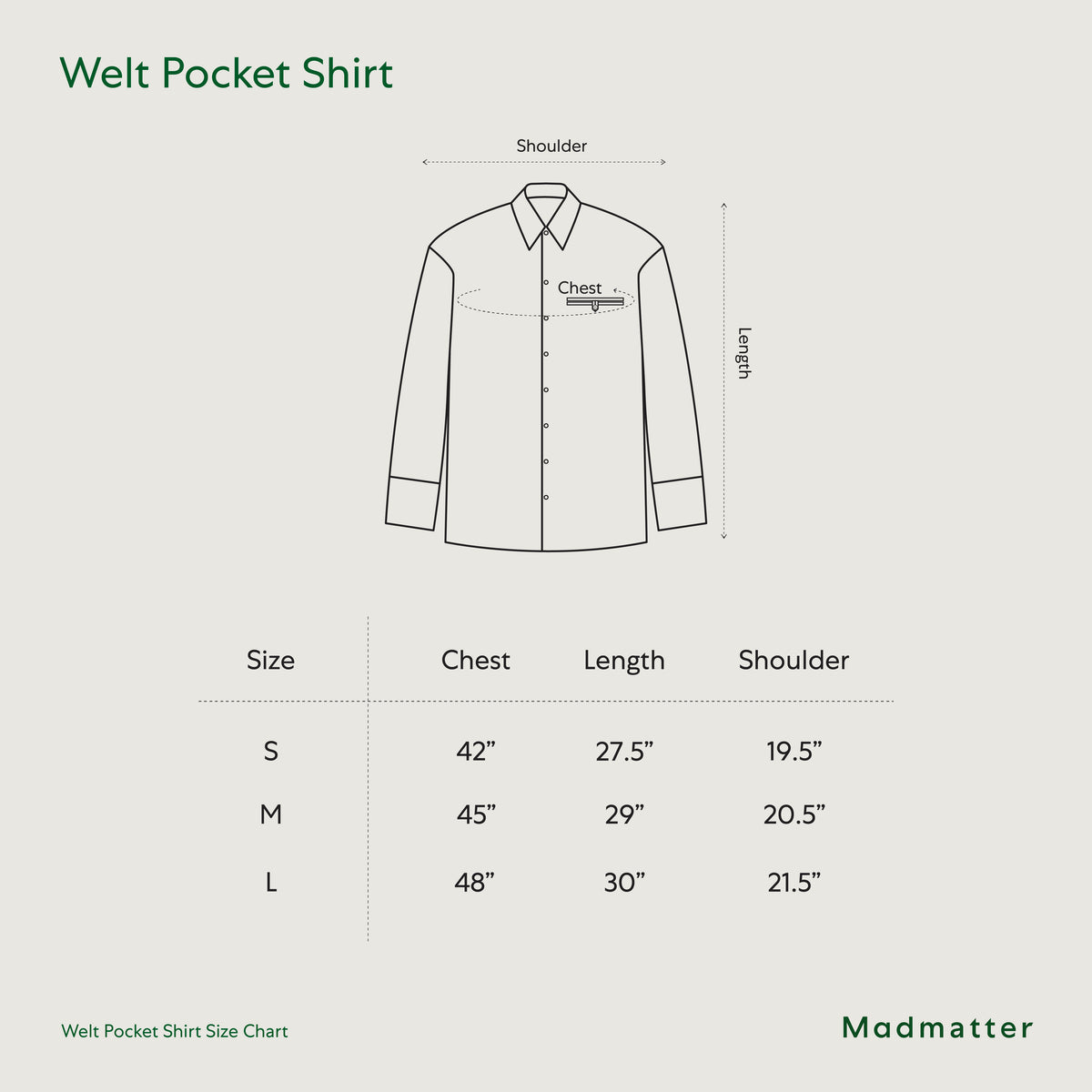 Welt Pocket Shirt