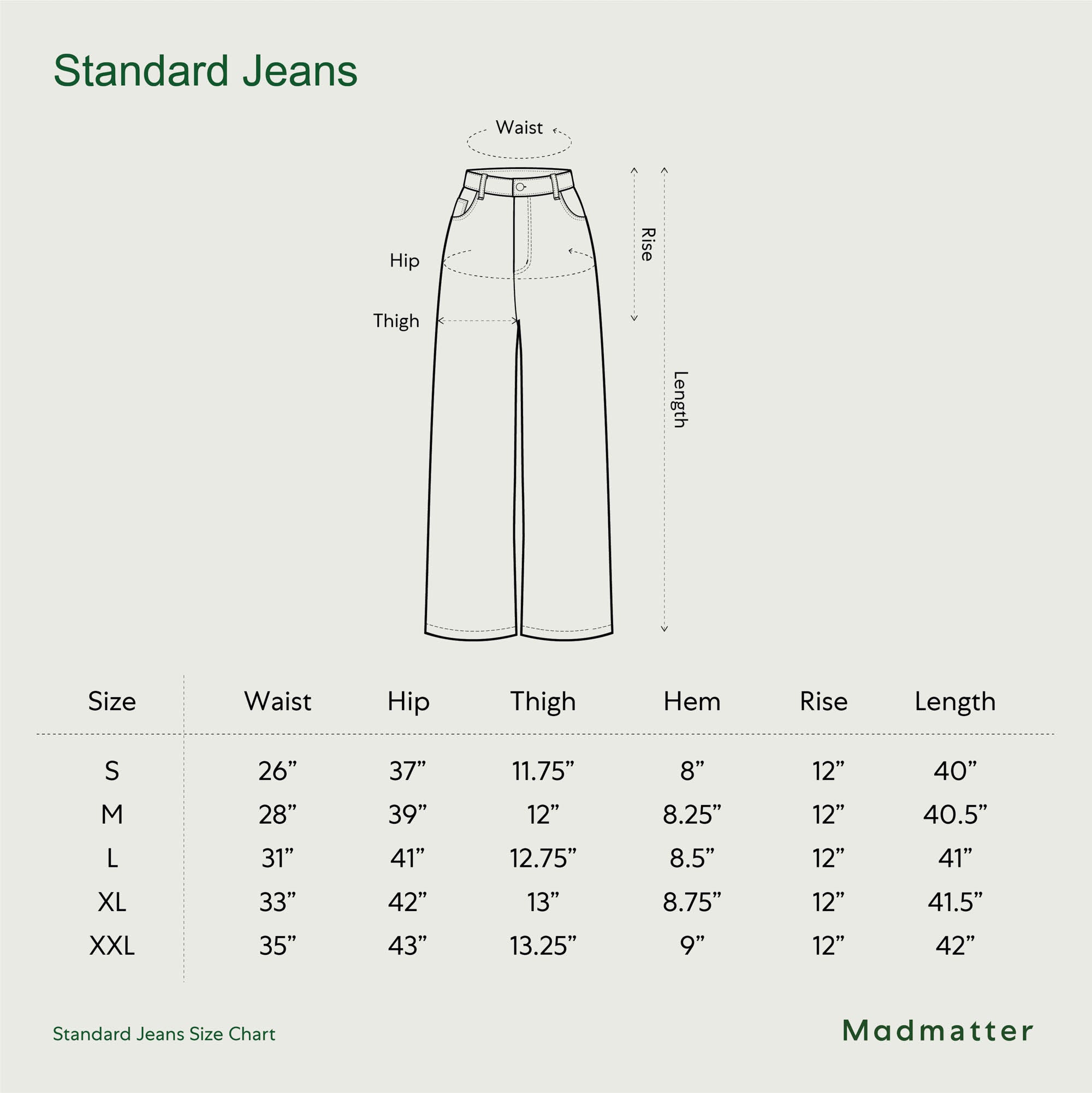 Standard Jeans