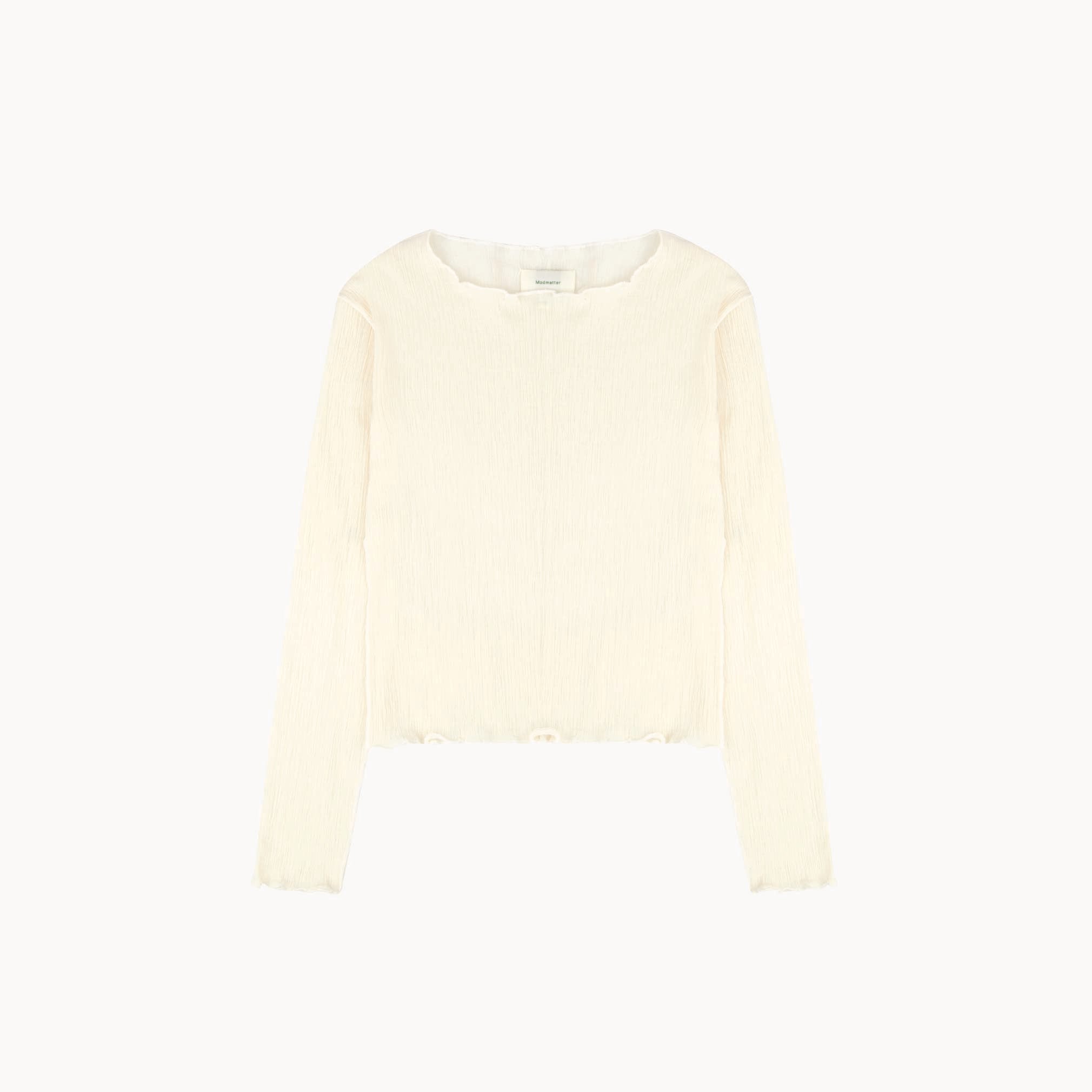 Pleated L/S Tee