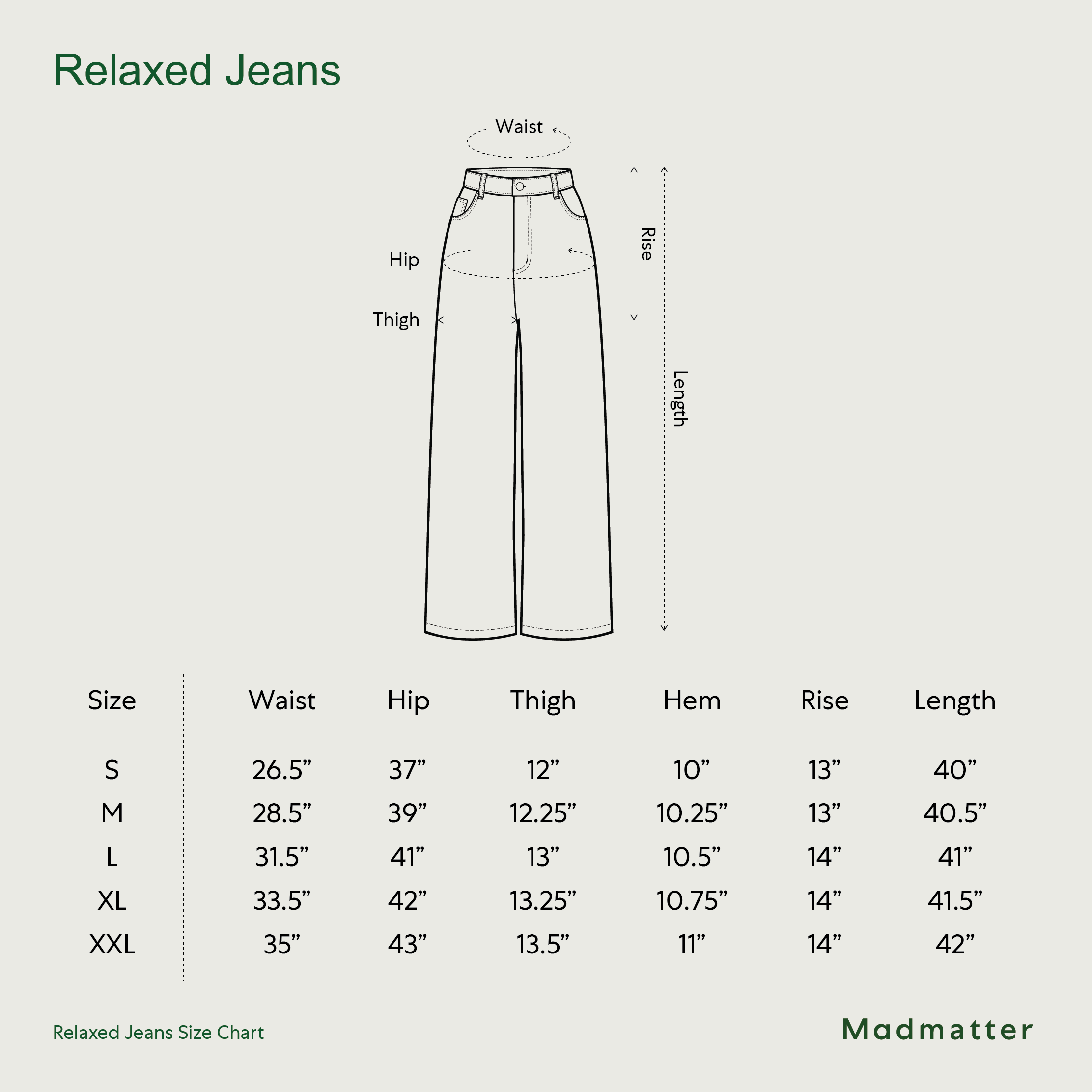 Relaxed Jeans