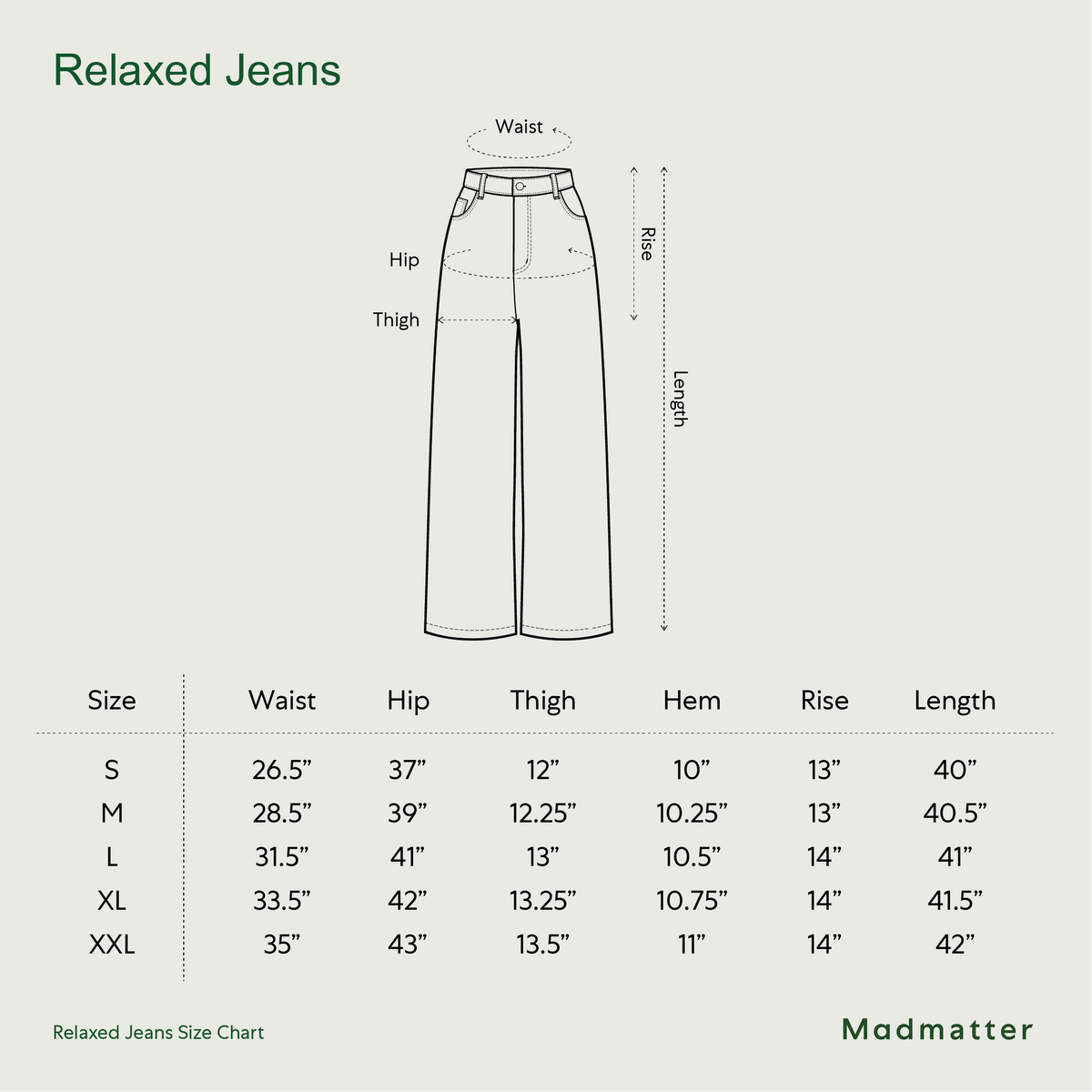 Relaxed Jeans
